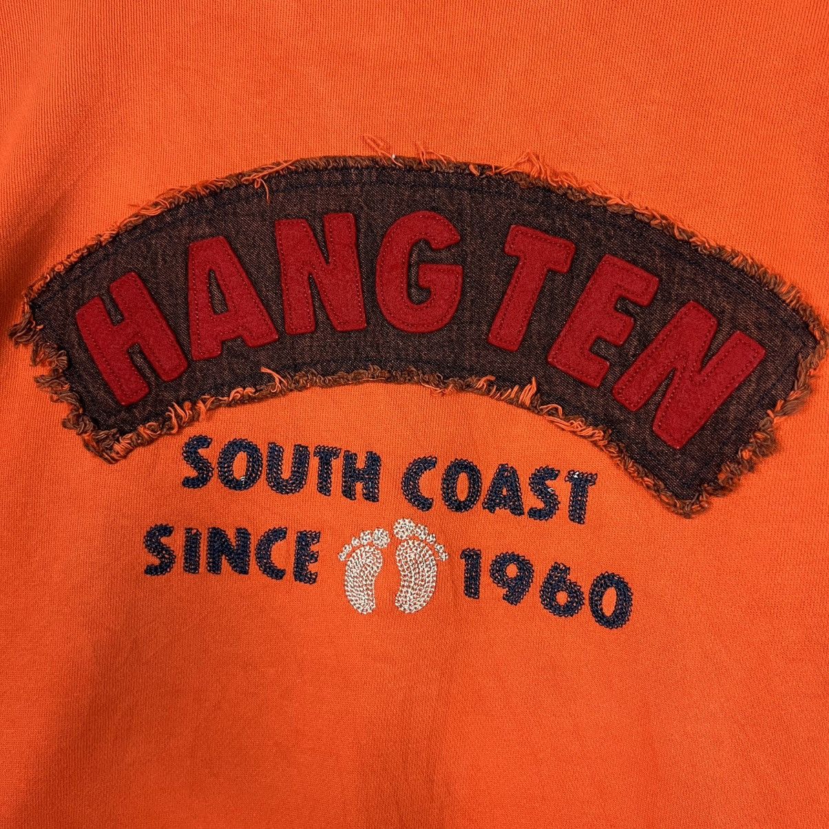Hang Ten Y2k Vintage HANG TEN Big Logo Crewneck Sweatshirt #3942-C180 Size US S / EU 44-46 / 1 - 3 Thumbnail