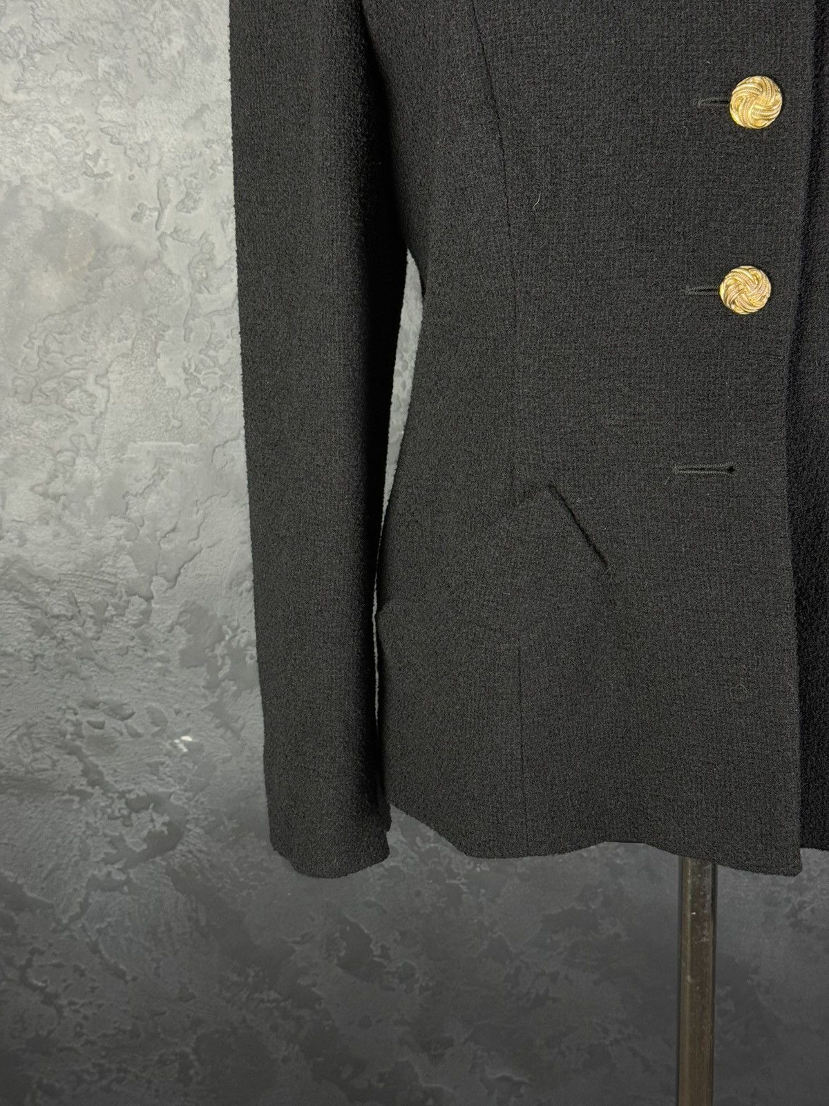 Celine Archive Celine Wool Blazer Vintage Size L / US 10 / IT 46 - 3 Thumbnail