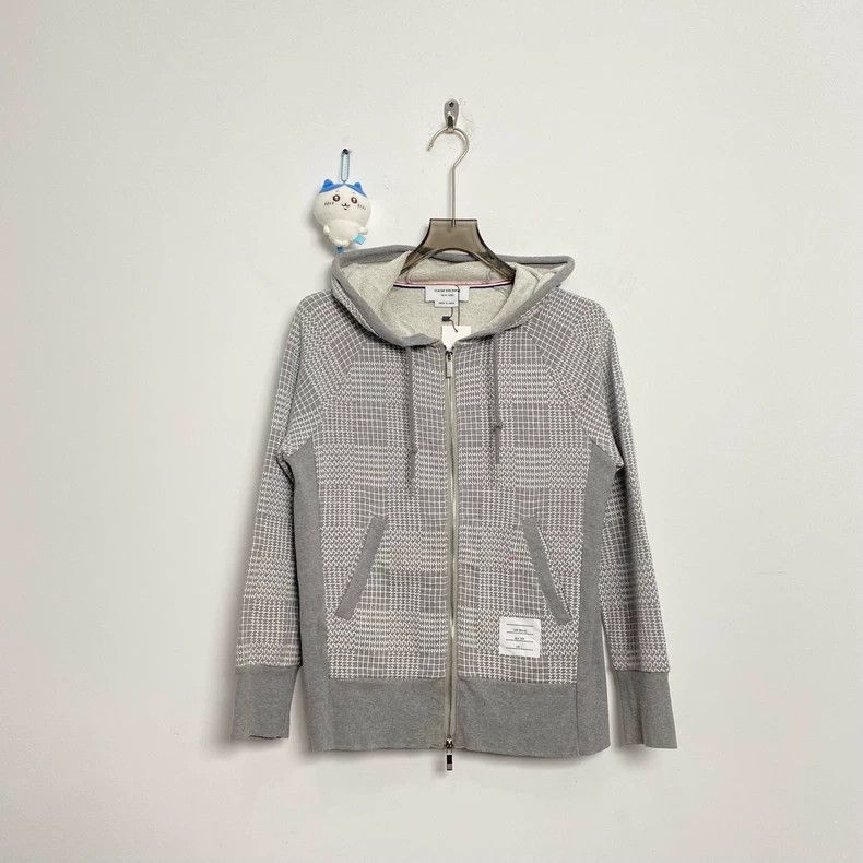 Thom Browne Thom Browne Quilts georgette zip hoodie Size US M / EU 48-50 / 2 - 1 Thumbnail