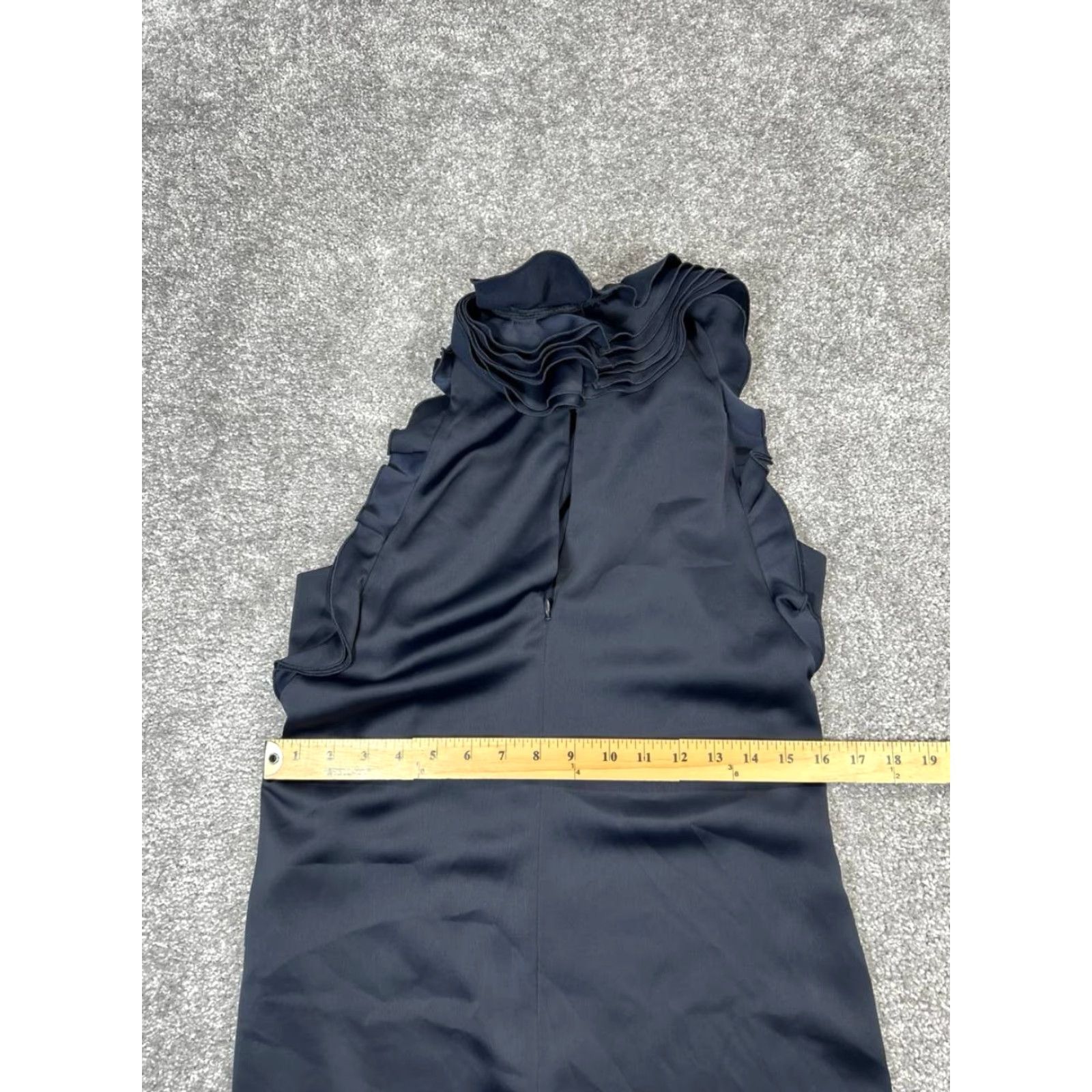 Reiss Reiss Dress Black Satin Bodycon Womens 6 Size M / US 6-8 / IT 42-44 - 7 Thumbnail