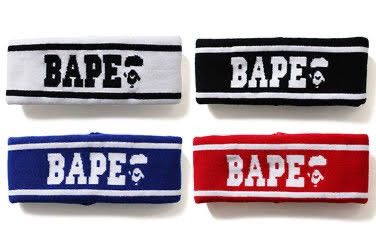 Bape A Bathing Ape "Bape Headband" Size ONE SIZE - 8 Thumbnail