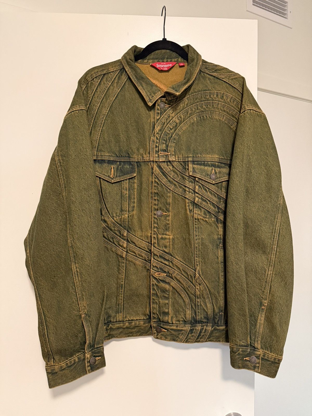Supreme SUPREME “S Logo” Trucker Jacket Size US XXL / EU 58 / 5 - 1 Thumbnail