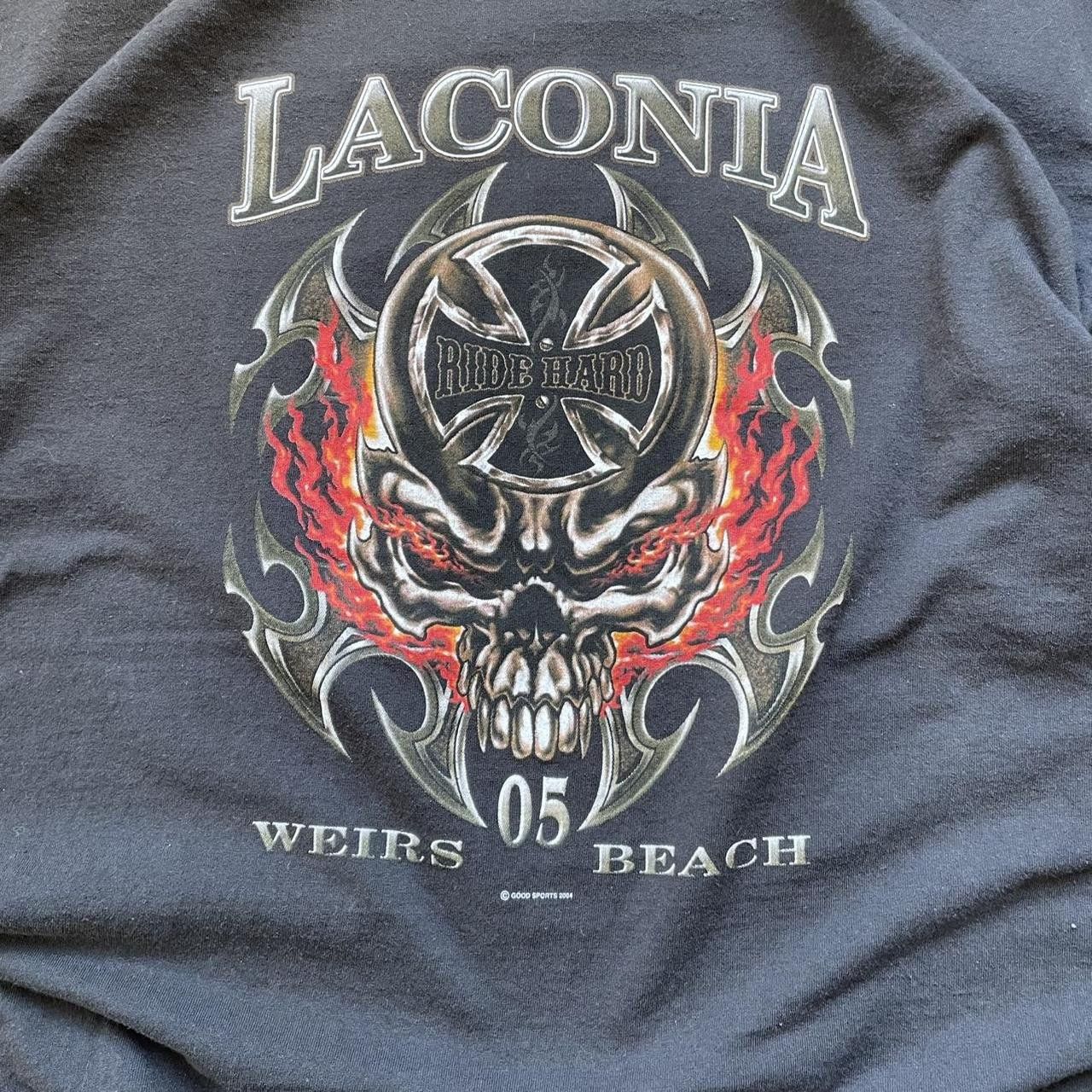 JNCO × Vintage Vintage Y2K 2000's Biker Laconia Grunge Tribal Graphic Tee Size US XL / EU 56 / 4 - 2 Thumbnail