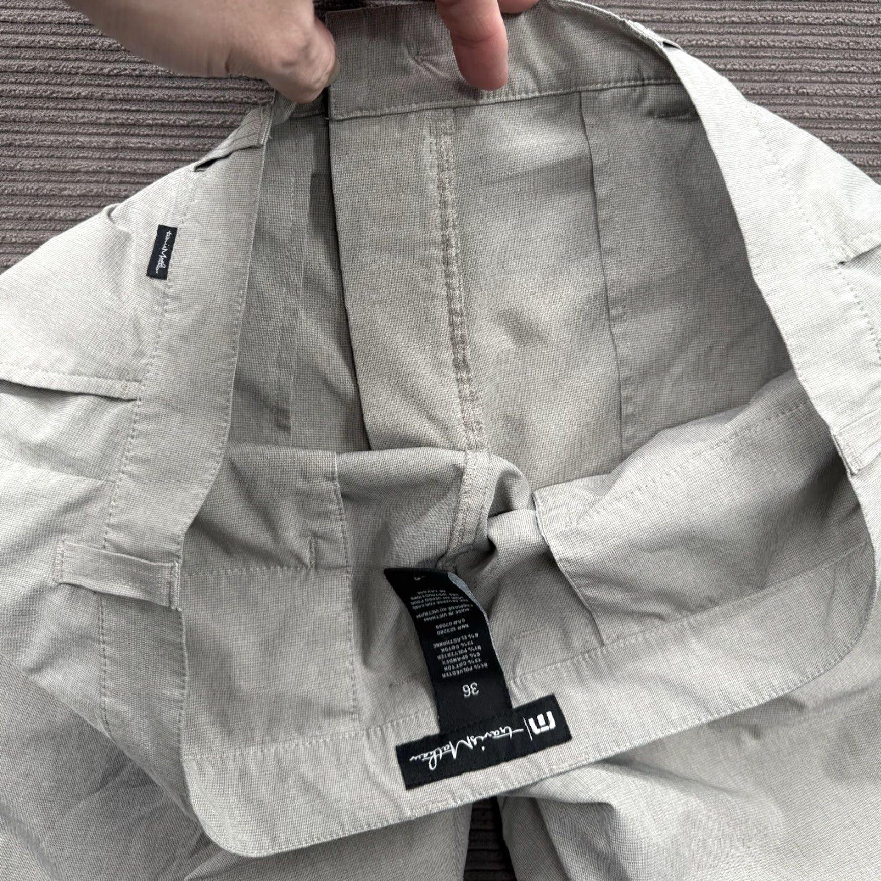 TravisMathew Travis Mathew Shorts Men 36 Brown Flat Front Performance Chino 5-Pocket Athletic Inseam 10" Size US 36 / EU 52 - 7 Thumbnail