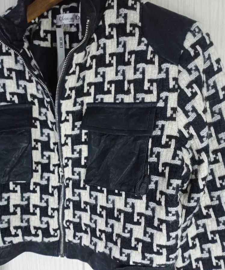 Christian Dior Monsieur Rare Vintage Christian Dior Paris Cropped Jacket Nice Design Size S / US 4 / IT 40 - 10 Thumbnail