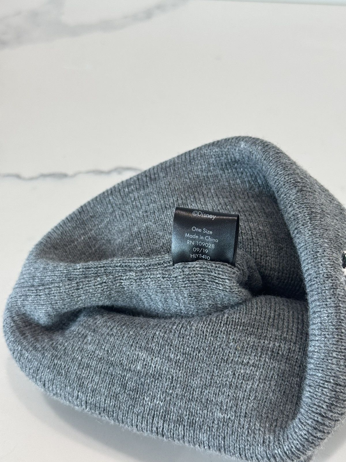 Disney Disney Mickey Mouse Beanie Hat Unisex Gray Size ONE SIZE - 8 Thumbnail