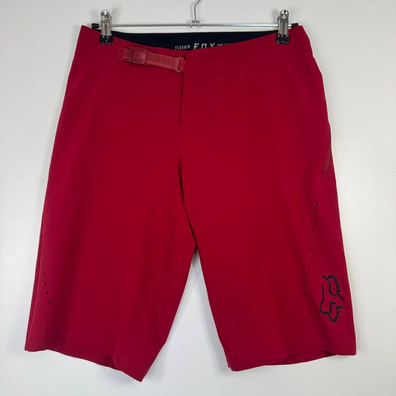Fox Racing FOX Ranger Shorts Burgundy Bicycle Logo Pocket Snap Butto 30 ...