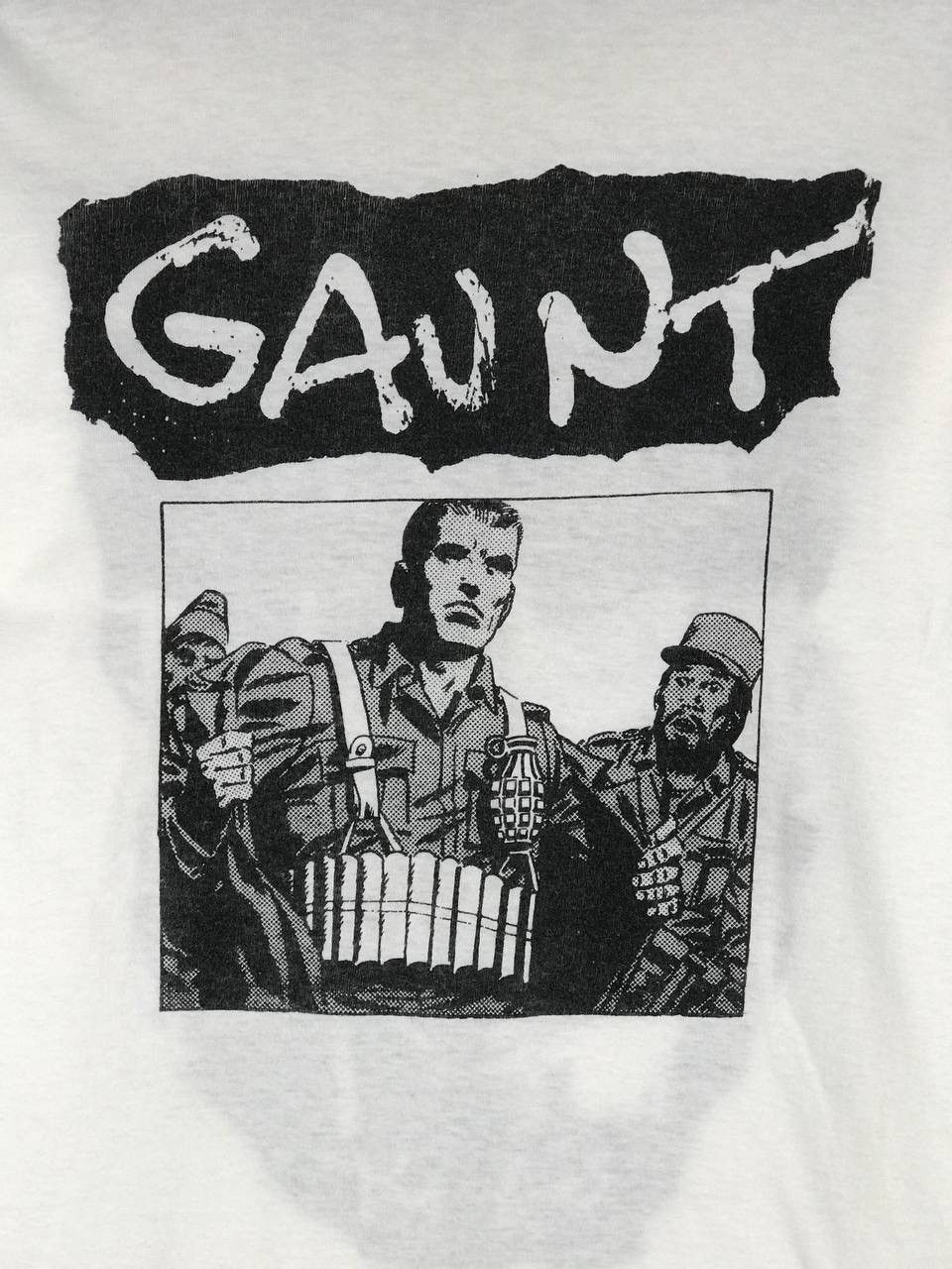 Band Tees vintage Gaunt punk band Size US L / EU 52-54 / 3 - 6 Thumbnail