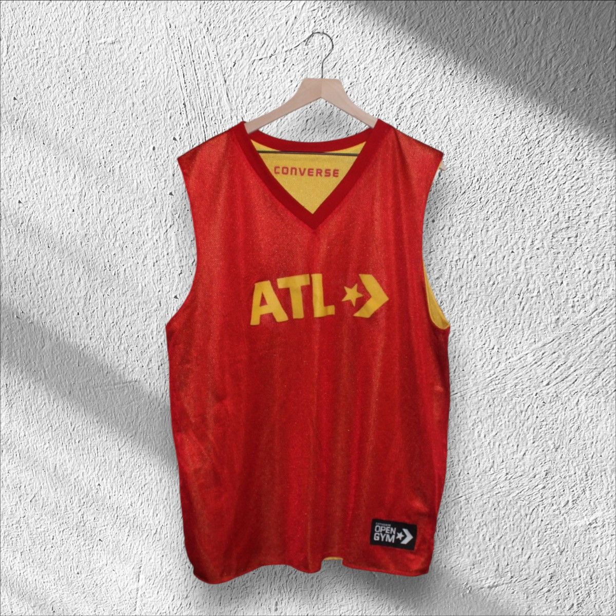 Converse × Vintage Vintage Converse ATL Open Gym Basketball Jersey Reversible Size US XL / EU 56 / 4 - 1 Thumbnail