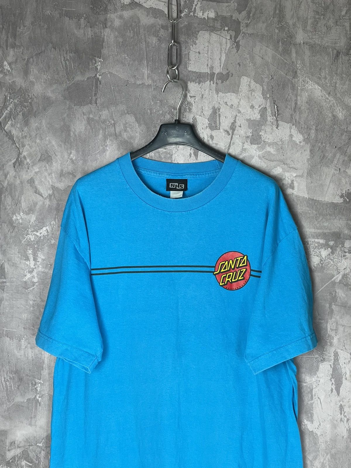 Vintage Vintage Santa Cruz Skateboards Fire Double Sided T-Shirt Size US M / EU 48-50 / 2 - 2 Thumbnail