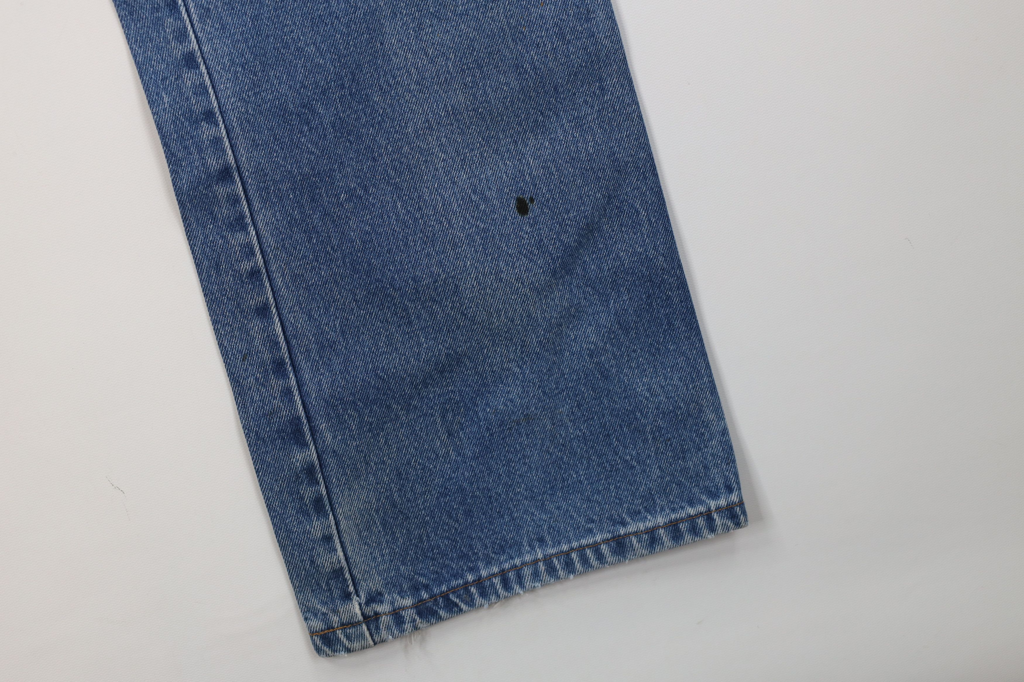 Vintage Vintage 70s Streetwear Flared Bootcut Denim Jeans Blue USA Size US 40 / EU 56 - 7 Thumbnail