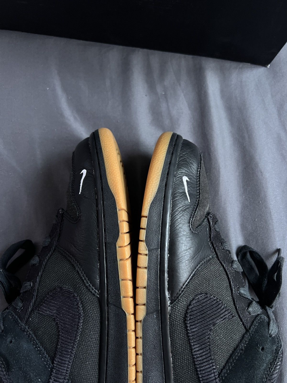 Nike × The Basement Nike x The Basement Dunk Low Black Size US 12 / EU 45 - 13 Thumbnail