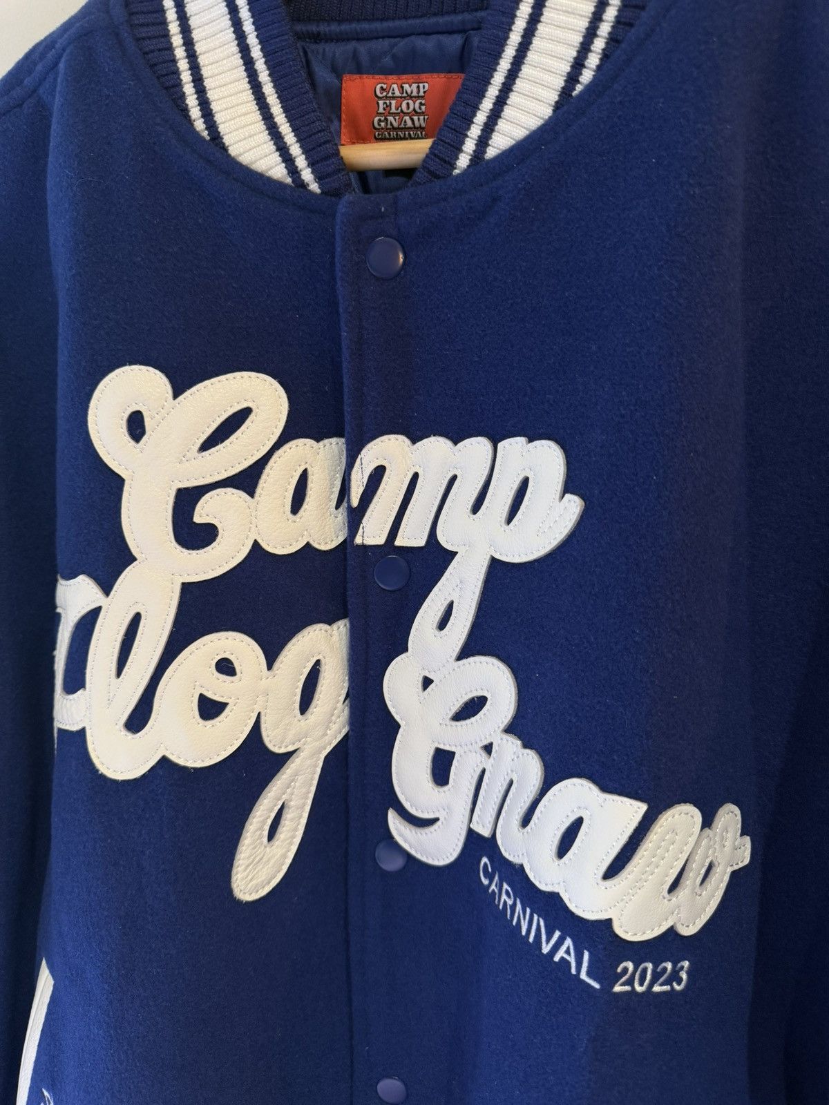 Golf Wang Golf Wang x Camp Flog Gnaw 2023 Varsity Jacket Size US M / EU 48-50 / 2 - 4 Thumbnail