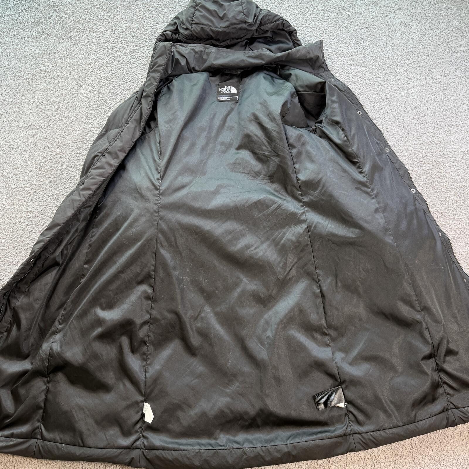 The North Face The North Face Women Black 550 Long Parka Jacket Coat Small Size S / US 4 / IT 40 - 5 Thumbnail