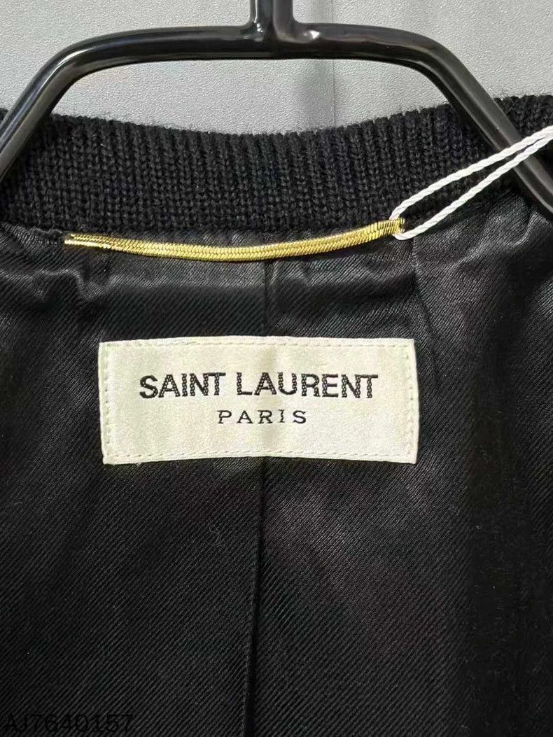 Saint Laurent Paris Saint Laurent ParisBlack and white Teddy jacket 2504-Nexta Size XS / US 0-2 / IT 36-38 - 6 Thumbnail