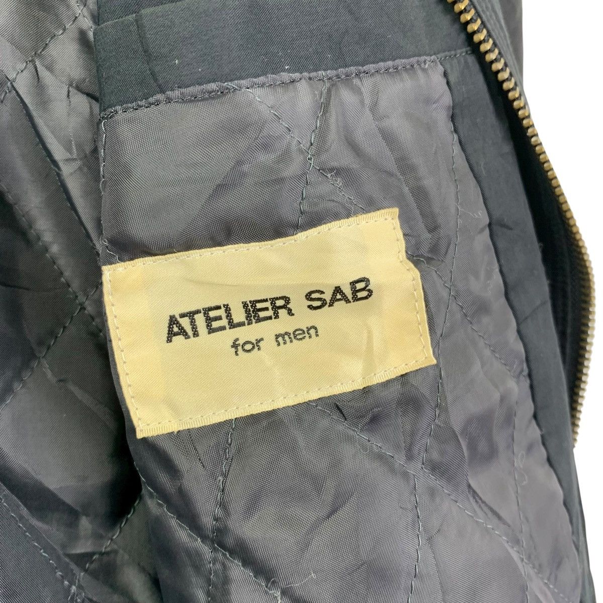 Vintage Atelier Sab for Men Japan Made Black Bomber Jacket Size US XL / EU 56 / 4 - 3 Thumbnail