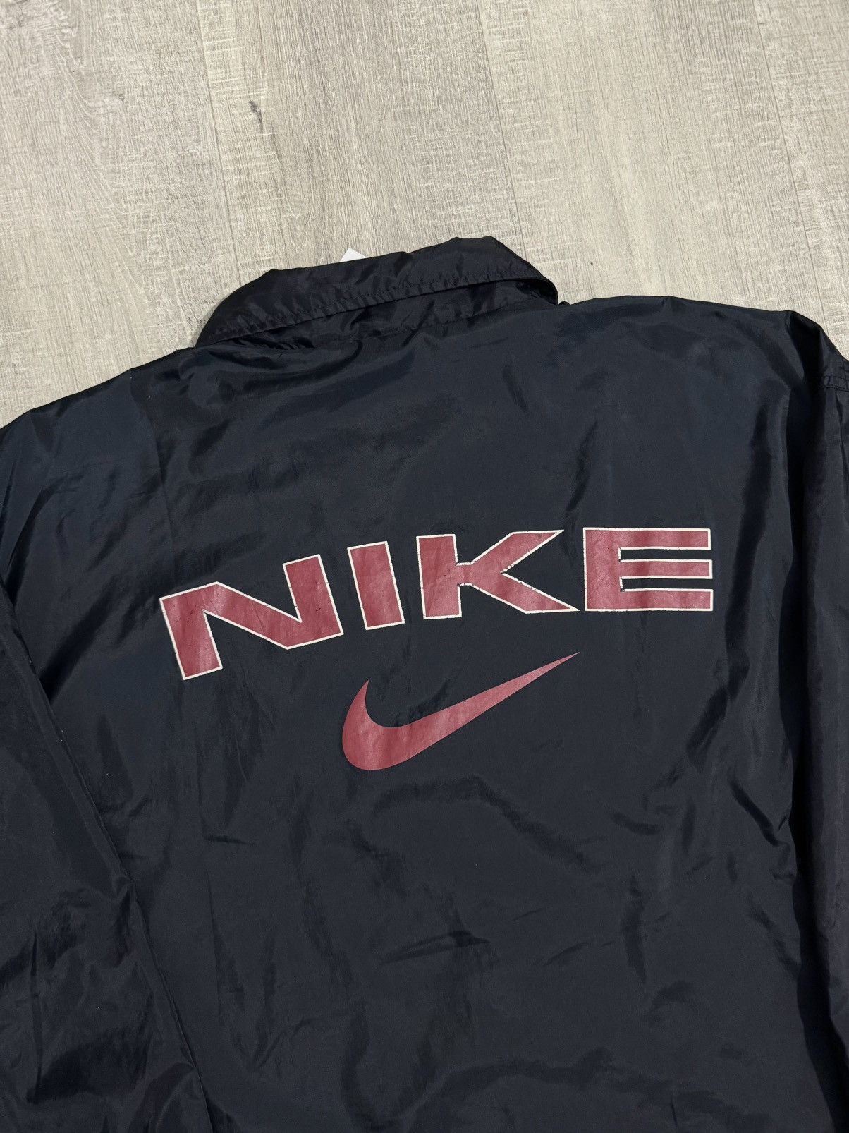 Nike Vintage nike windbreaker coach jacket Size US XL / EU 56 / 4 - 2 Thumbnail