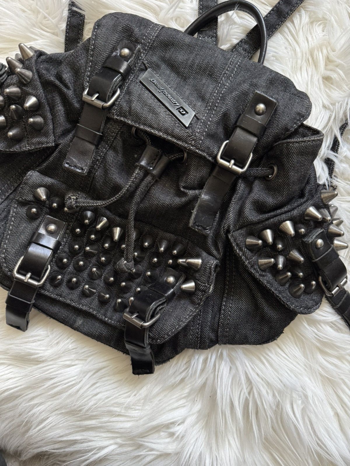 Diesel jeans diesel backpack with studs x if six was nine y2k Size ONE SIZE - 11 Thumbnail