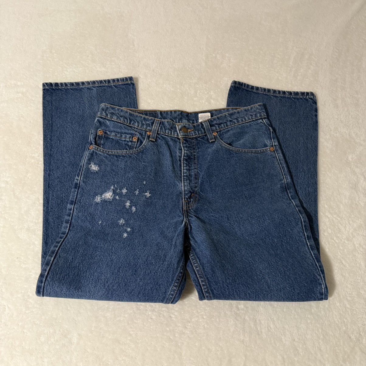 Levi's Repaired Vintage Levi’s 517 Bootcut Jeans Size US 34 / EU 50 - 2 Thumbnail