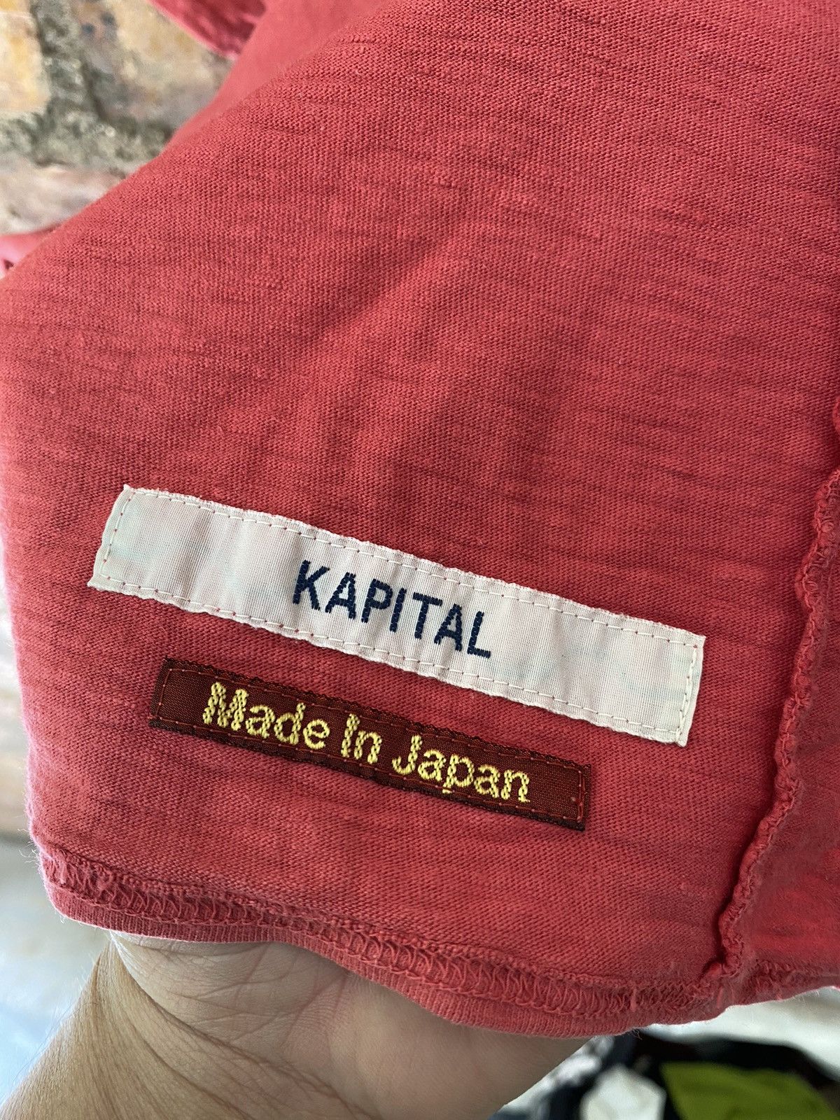 Kapital × Kapital Kountry 2000s Kapital distressed Colar polo Size US M / EU 48-50 / 2 - 12 Thumbnail