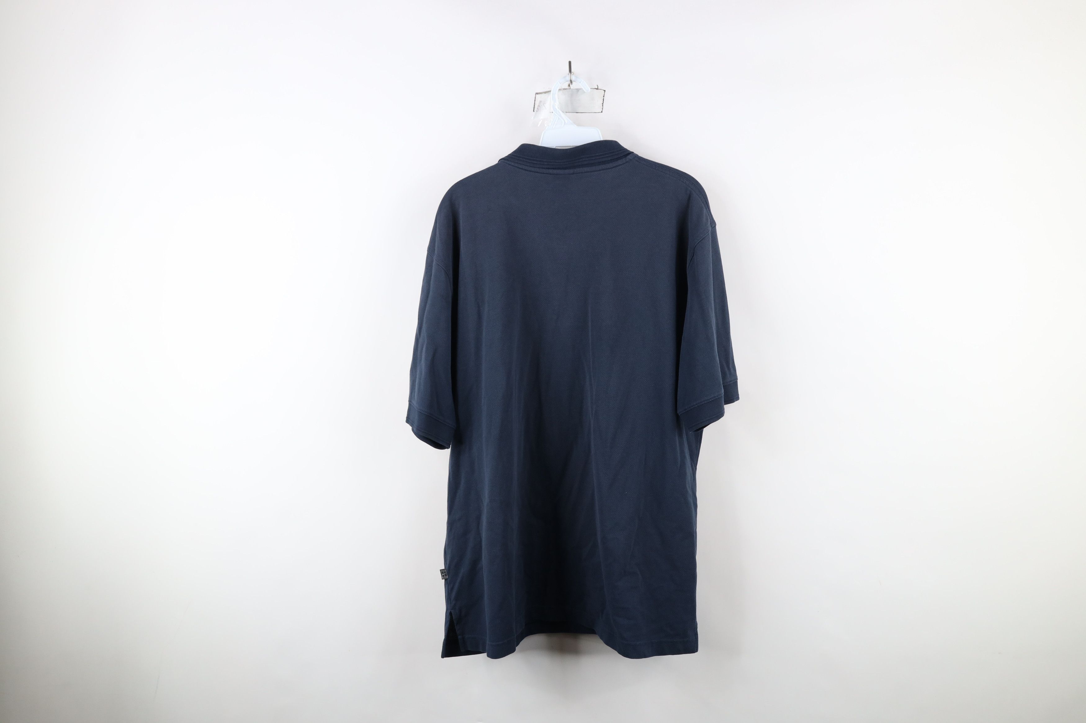 Nike × Vintage Vintage Nike Challenge Court Mini Swoosh Thermal Knit Polo Size US XL / EU 56 / 4 - 11 Thumbnail
