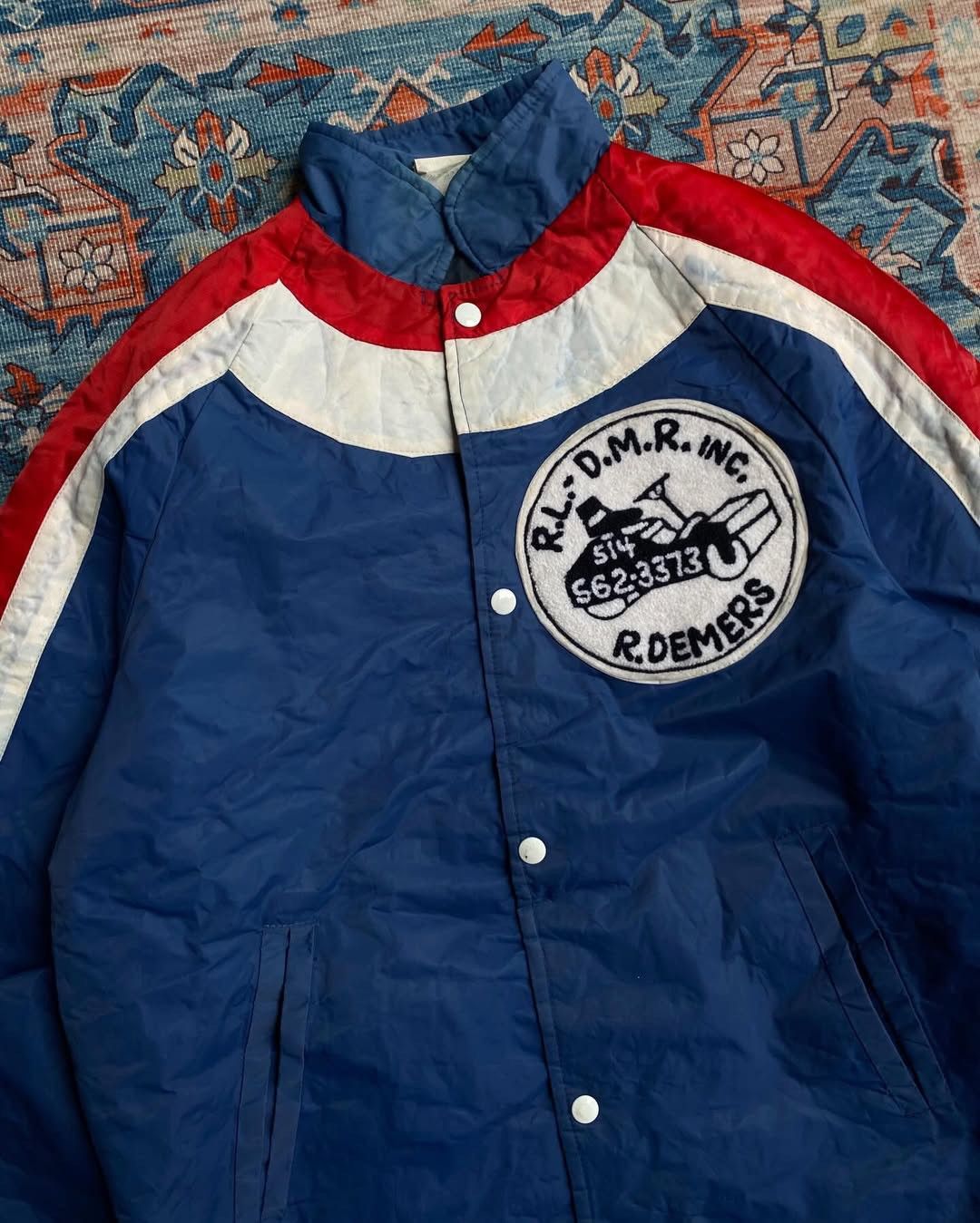 Vintage Vtg 80s Jean Leon RL Speedway Racing Jacket Size US L / EU 52-54 / 3 - 3 Thumbnail