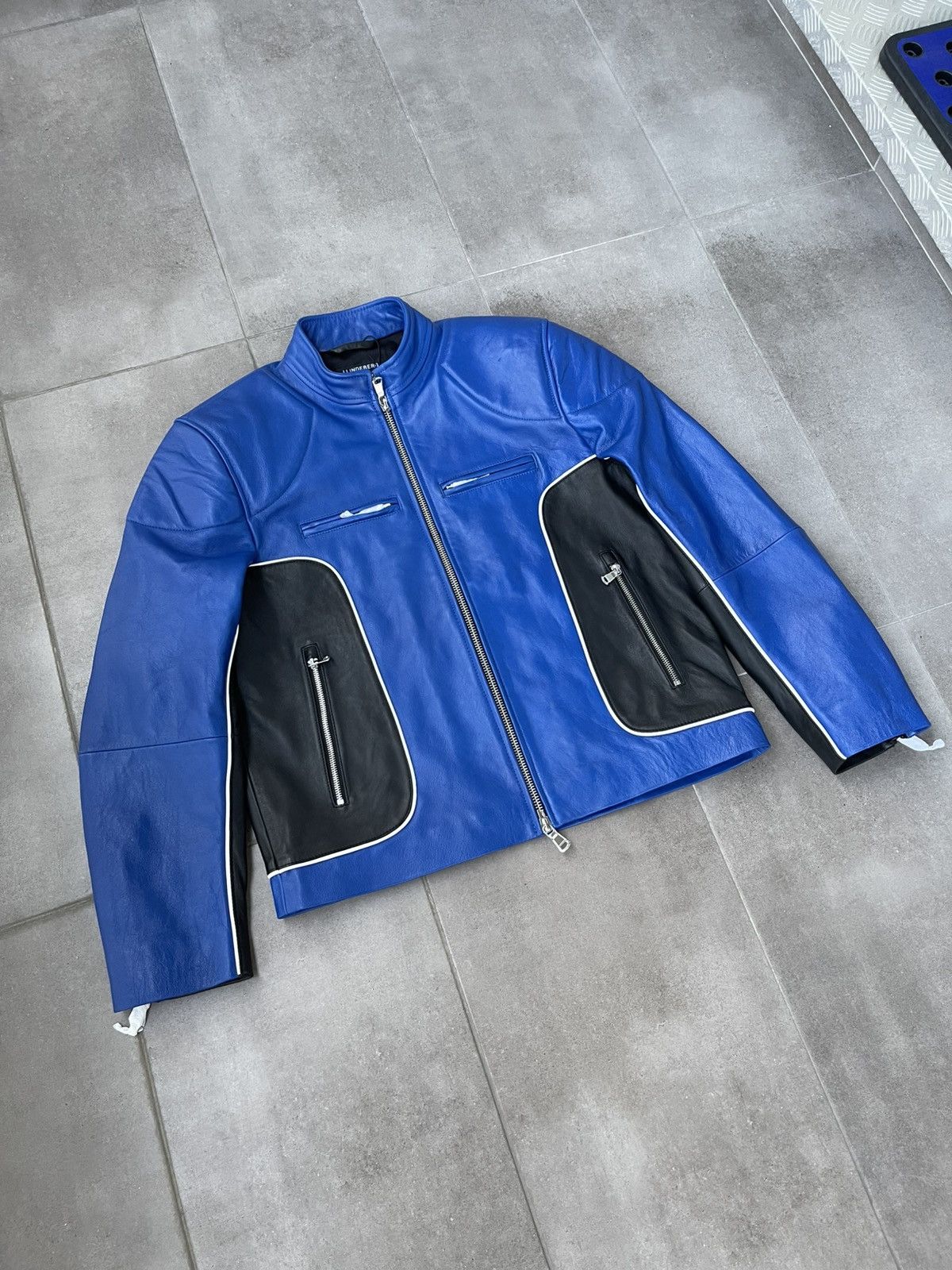 J.Lindeberg !DS! SS24 J.Lindeberg Morris Leather Biker Jacket Size US M / EU 48-50 / 2 - 10 Thumbnail