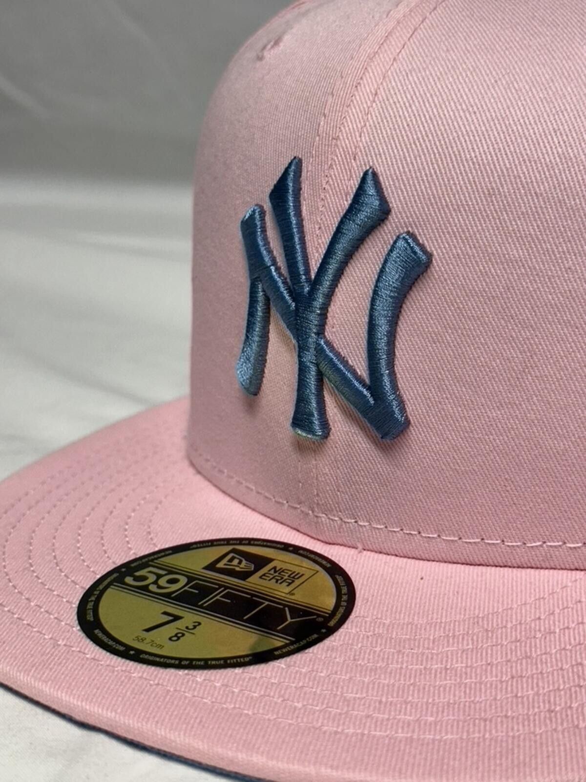 New Era New Era New York Yankees Pink 59FIFTY 7 3/8 Size ONE SIZE - 11 Thumbnail