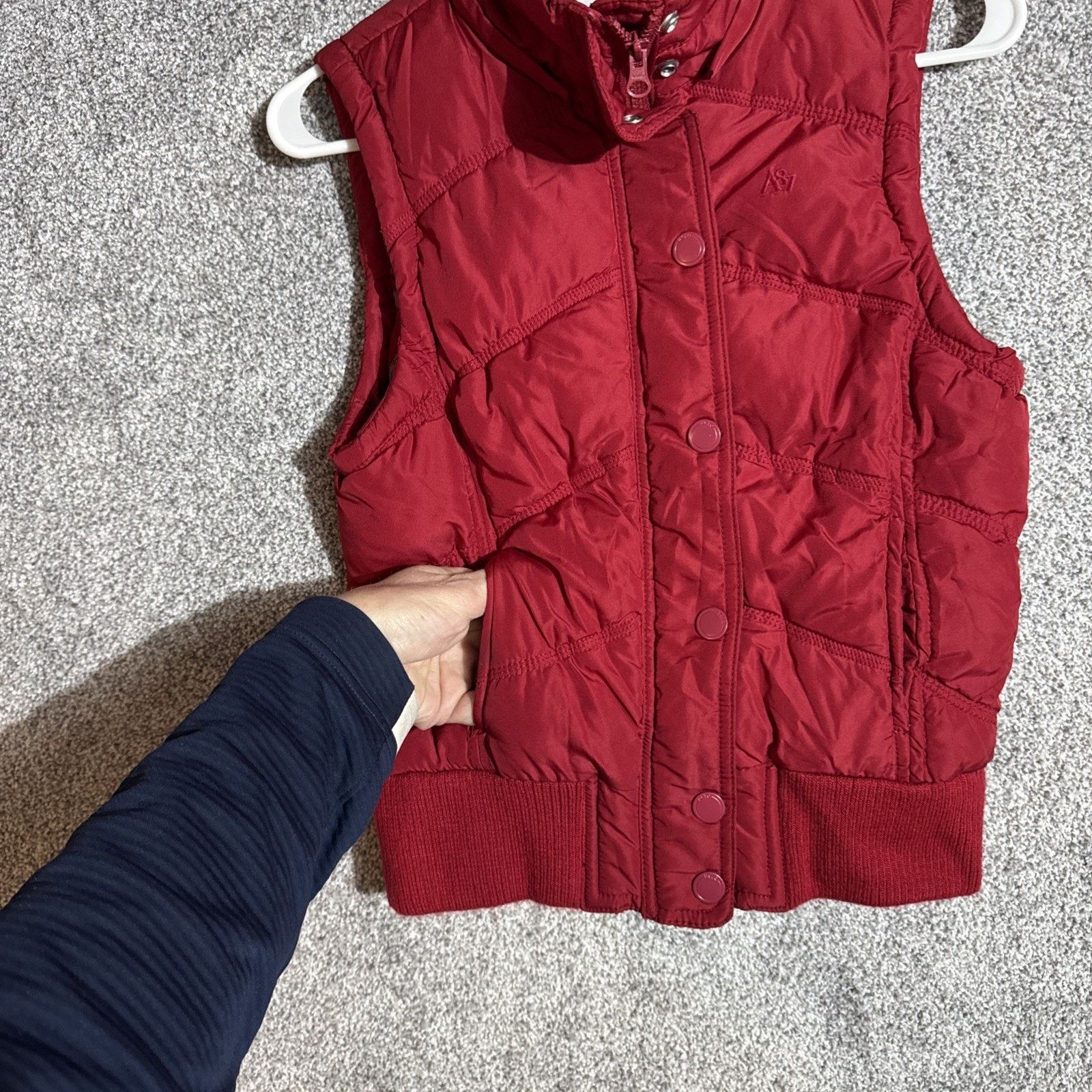 Aeropostale Aeropostale Puffer Vest Women M Plaid Lined Warm Quilted Size M / US 6-8 / IT 42-44 - 4 Thumbnail