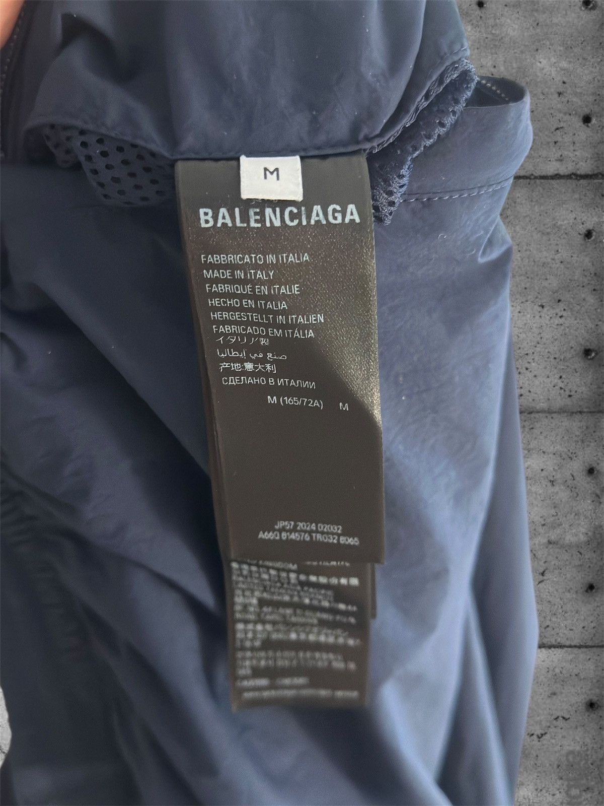 Balenciaga Balenciaga blue nylon pants Size US 28 / EU 44 - 12 Thumbnail