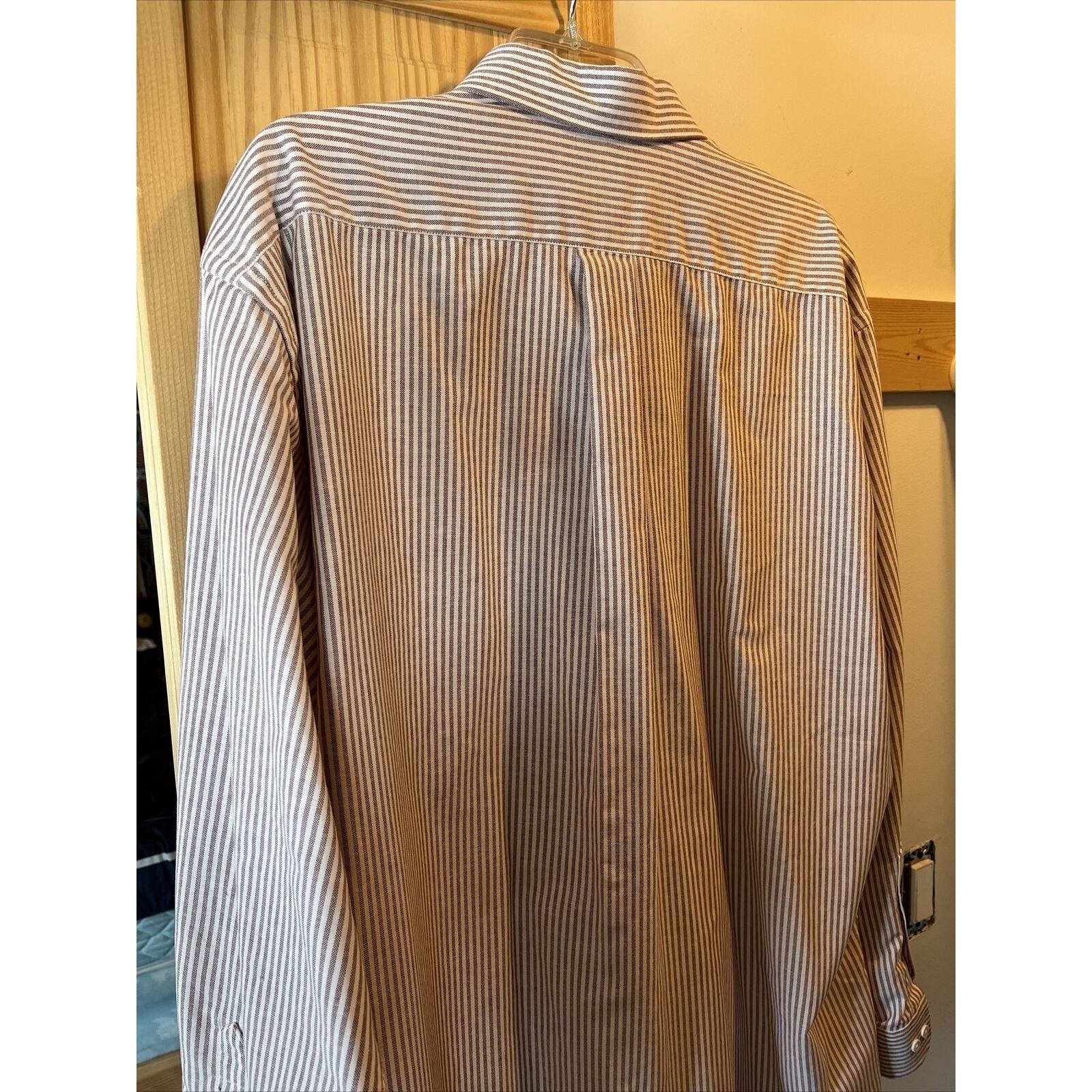 Other cambridge classic men 18 34/35 red stripe cotton blend shirt Size US XXL / EU 58 / 5 - 14 Thumbnail