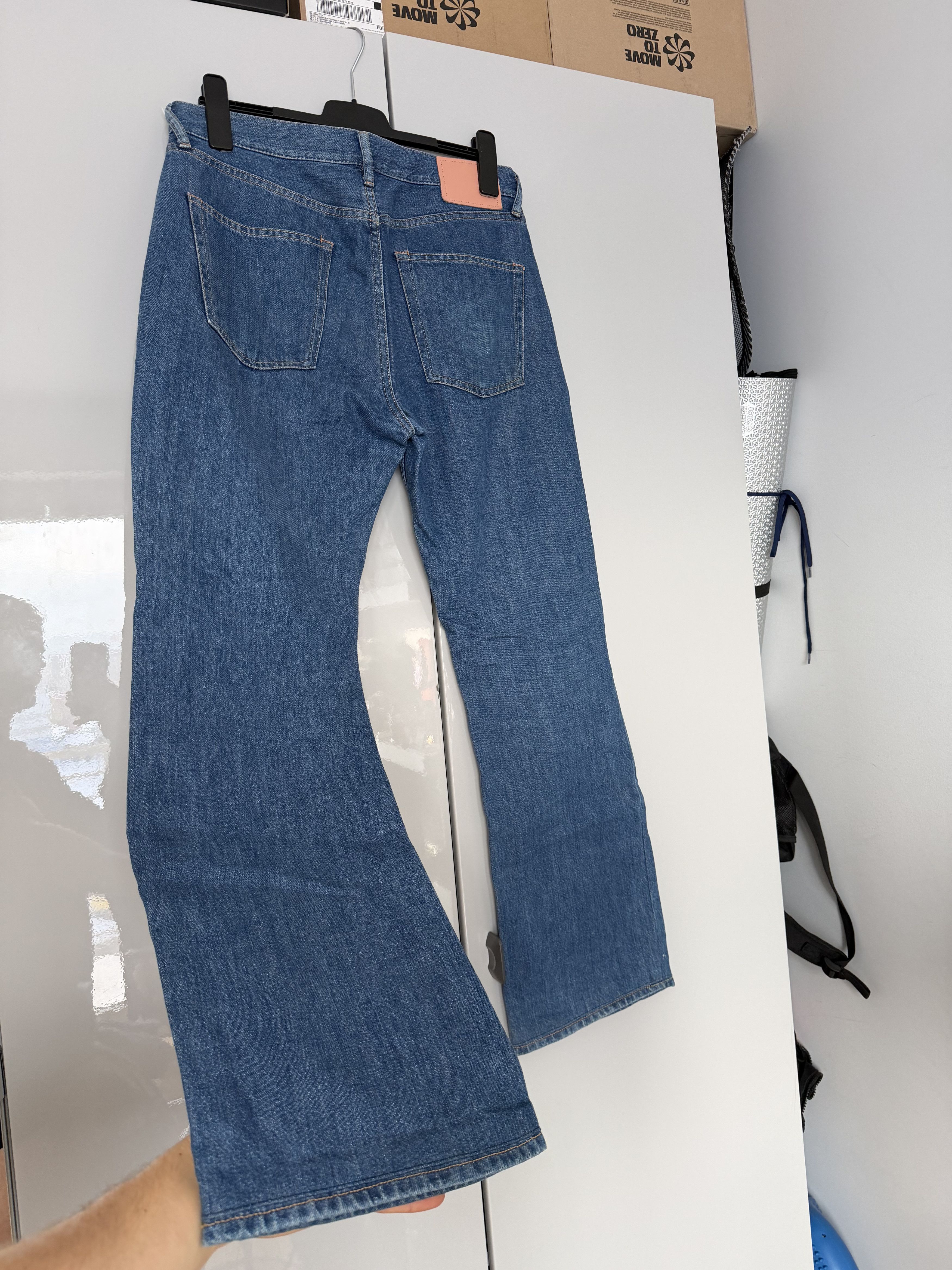 Acne Studios Acne Studios 1992M bootcut Dark Blue denim jeans Size US 33 - 4 Thumbnail