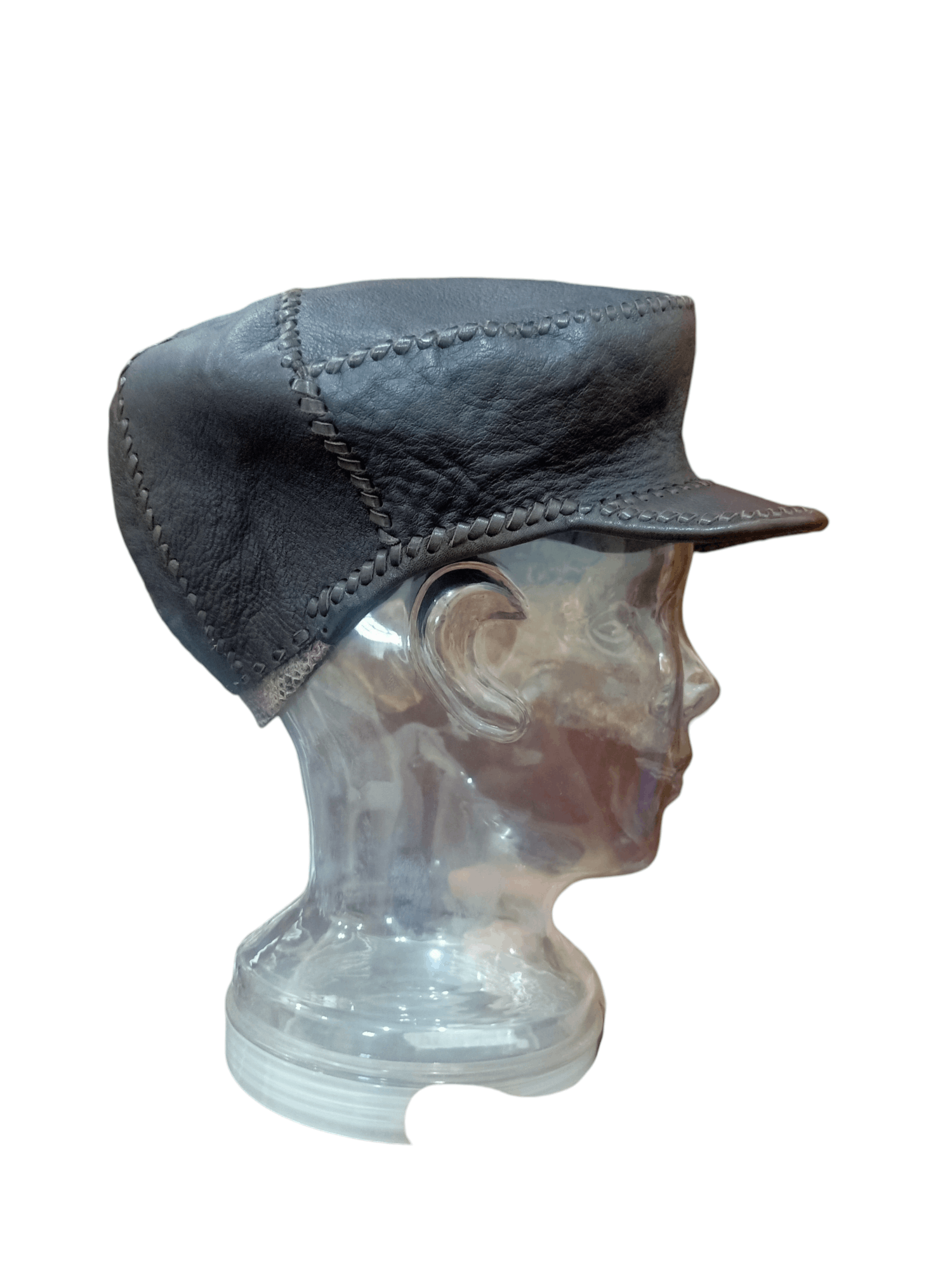 Japanese Brand × Leather Handmade Leather/Python Leather Hat Size ONE SIZE - 3 Thumbnail