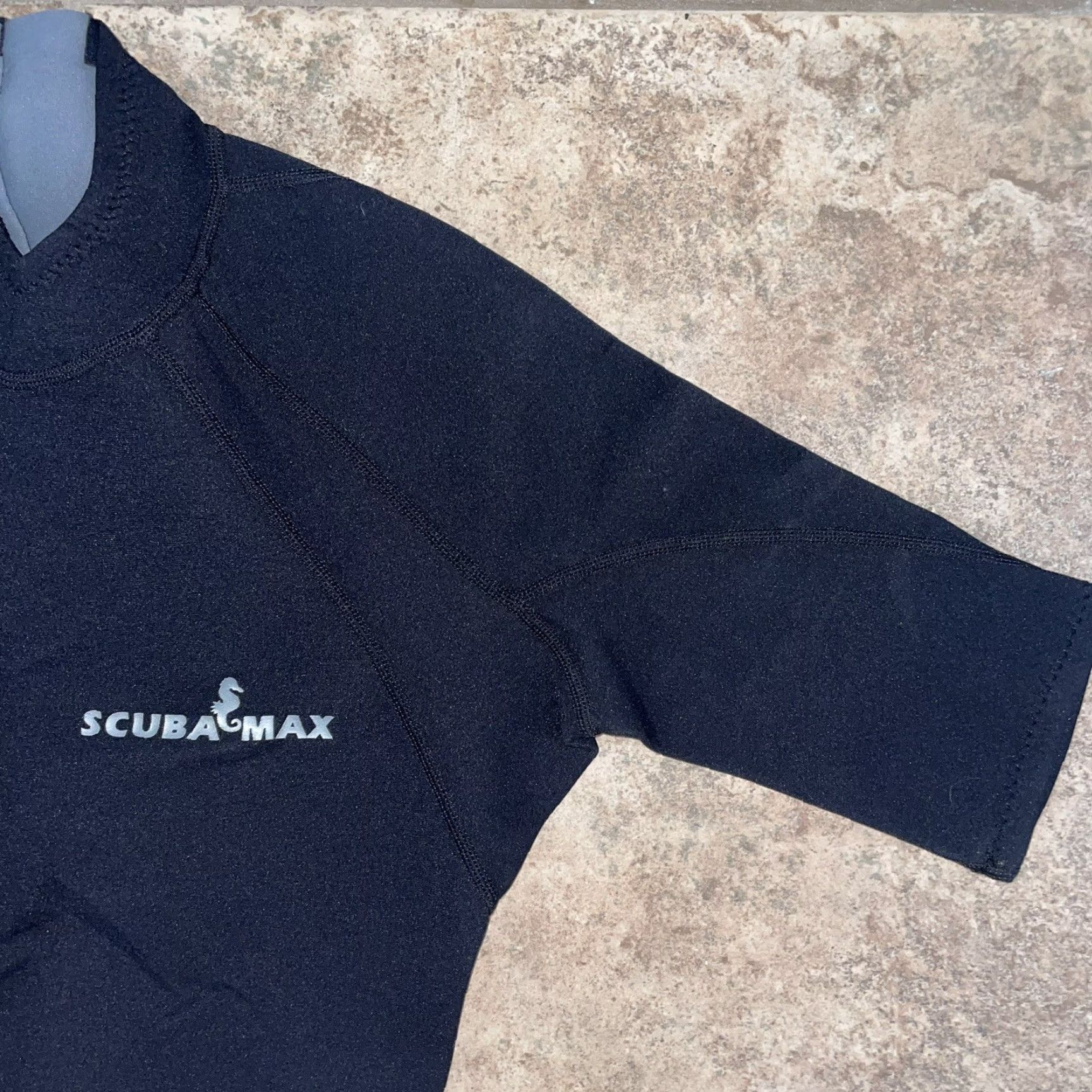 Vintage Gear Scuba Max Zip Back Wetsuit XS Women Black Bags? Size XS / US 0-2 / IT 36-38 - 2 Thumbnail