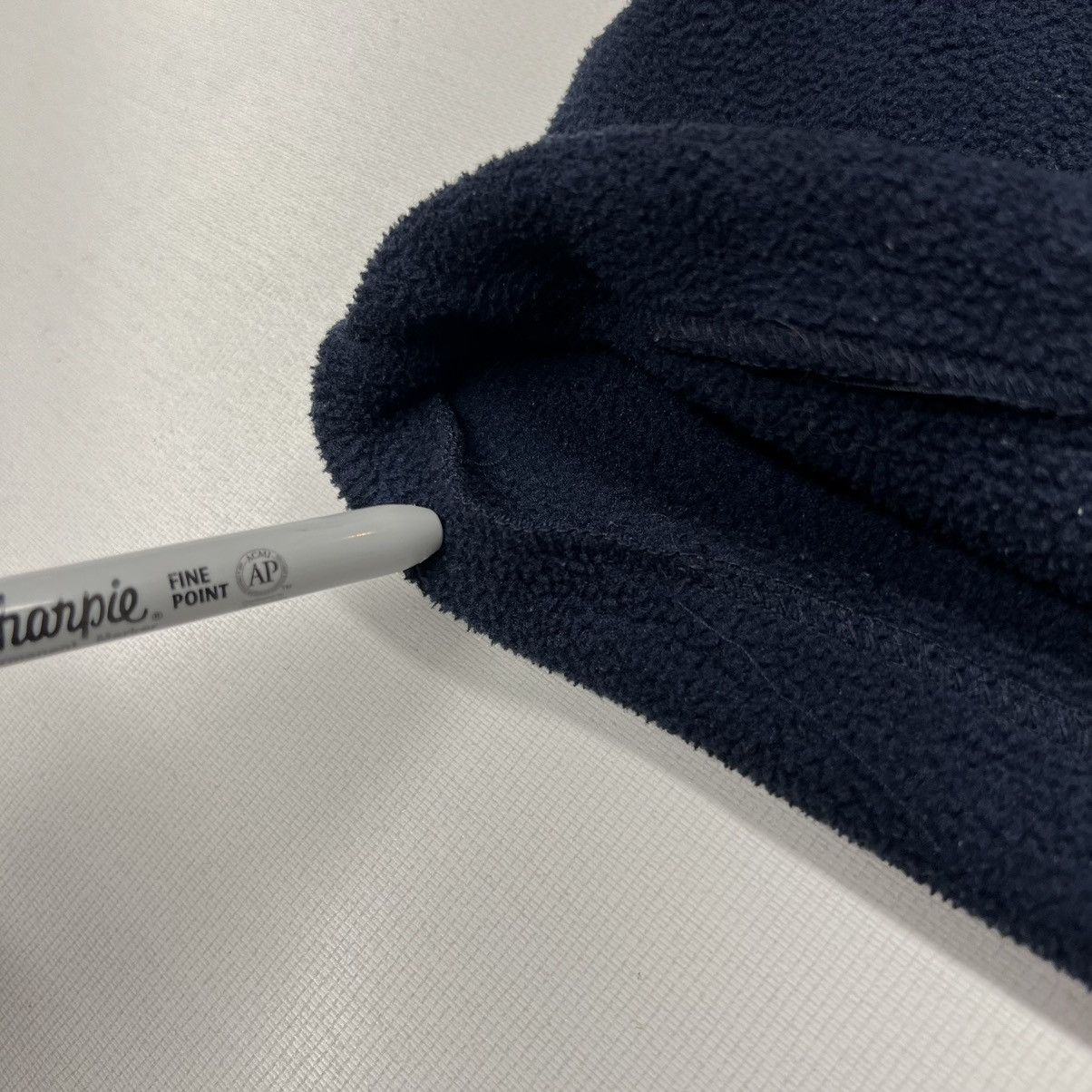 Vintage × Woolrich Woolen Mills VTG Woolrich 1/4 Zip Sweater Blue Fleece Pullover Polartec Size US M / EU 48-50 / 2 - 12 Thumbnail