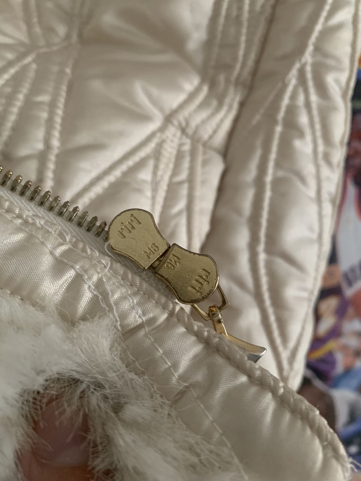 MCM × Vintage 90s Vintage MCM Quilted With Fur Lining Vest Size L / US 10 / IT 46 - 5 Thumbnail