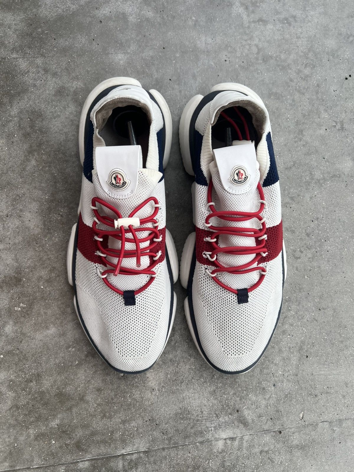 Moncler Moncler Designer Luxury Sneakers Rare Low-Top high end Size US 11 / EU 44 - 3 Thumbnail