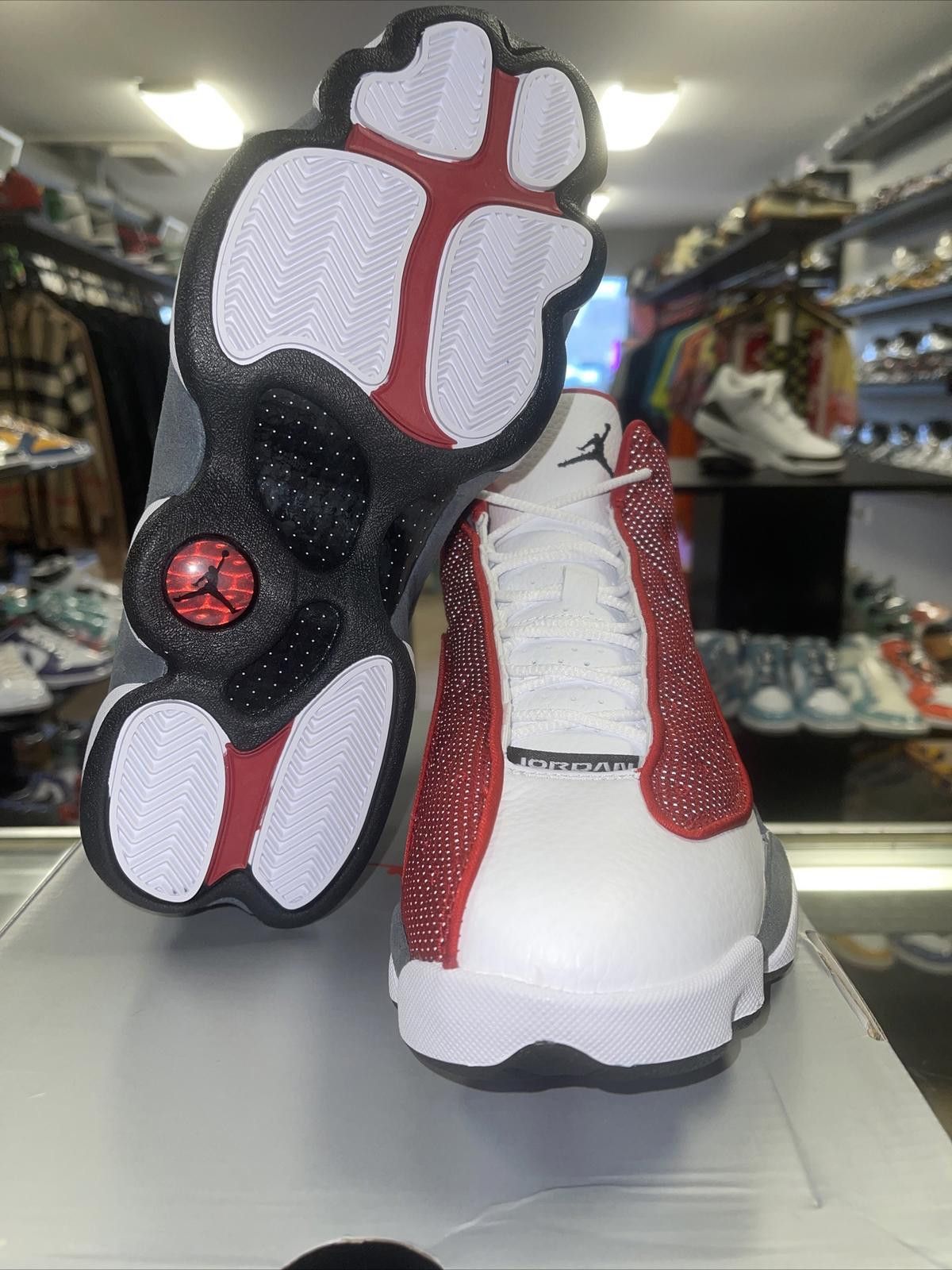 Jordan Brand Size 8 - Jordan 13 Gym Red Flint Grey Size US 8 / EU 41 - 3 Thumbnail