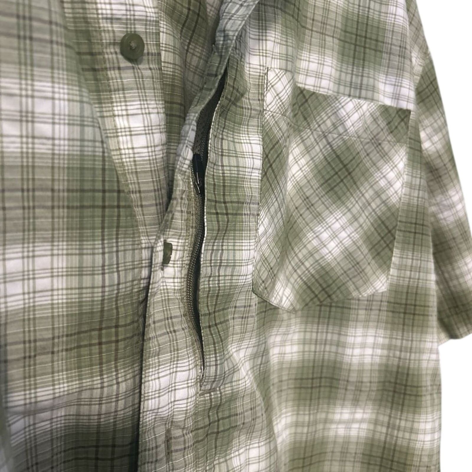 Royal Robbins Royal Robbins Men's XXL Green Plaid Short Sleeve Shirt Size US XXL / EU 58 / 5 - 3 Thumbnail