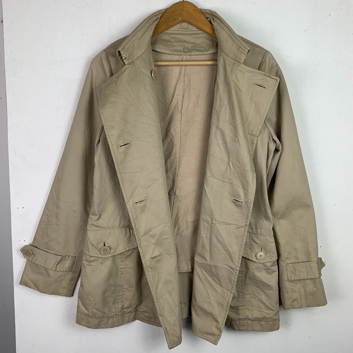 Uniqlo × Vintage Vintage Uniqlo Trench Coat Size US L / EU 52-54 / 3 - 12 Thumbnail