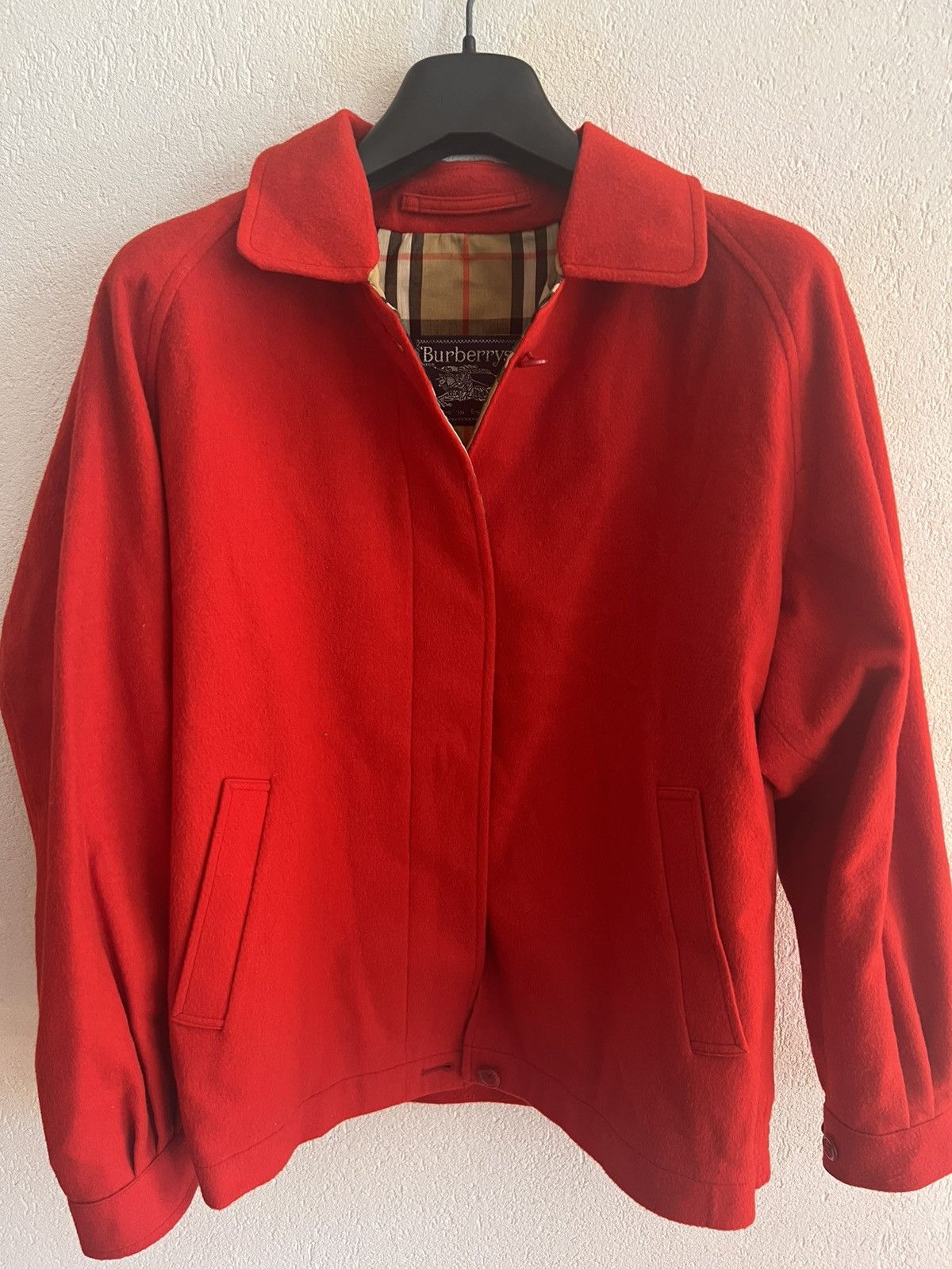 Burberry Giacca vintage Burberrys lana & alpaca (taglia L) Size L / US 10 / IT 46 - 1 Thumbnail
