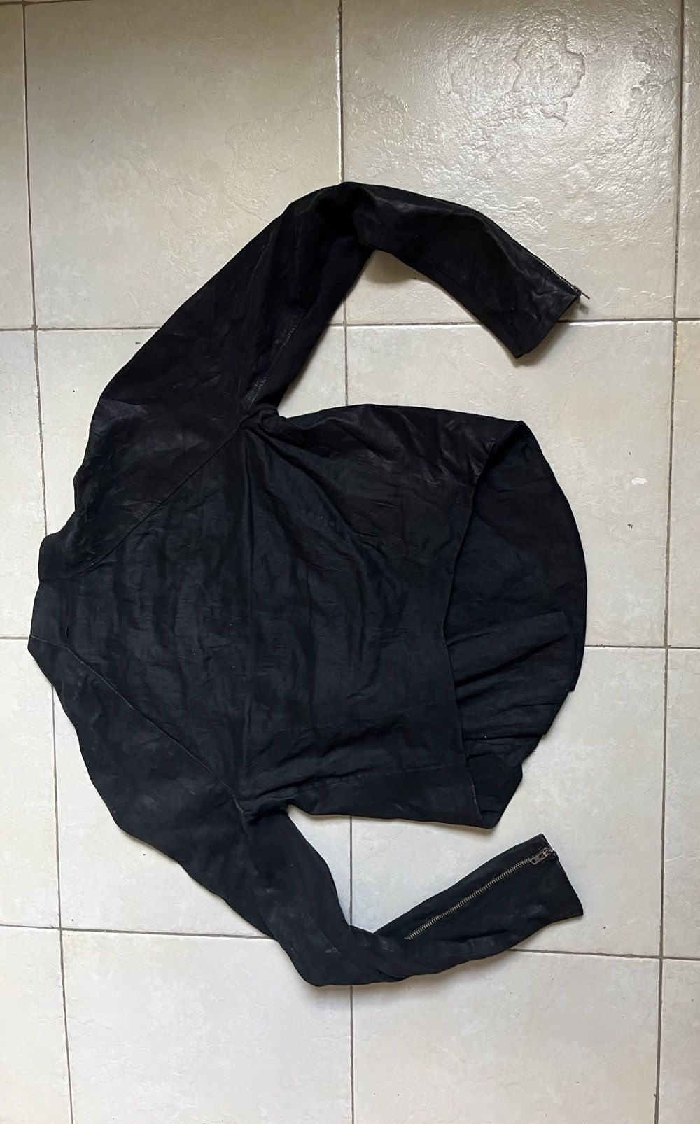 Helmut Lang Helmut lang asymmetric leather jacket Size M / US 6-8 / IT 42-44 - 19 Thumbnail