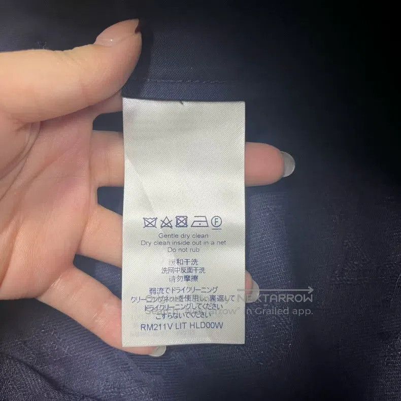 Louis Vuitton Louis Vuitton Dark Blue Denim Print Pants Casual Pants Size US 38 / EU 54 - 3 Thumbnail