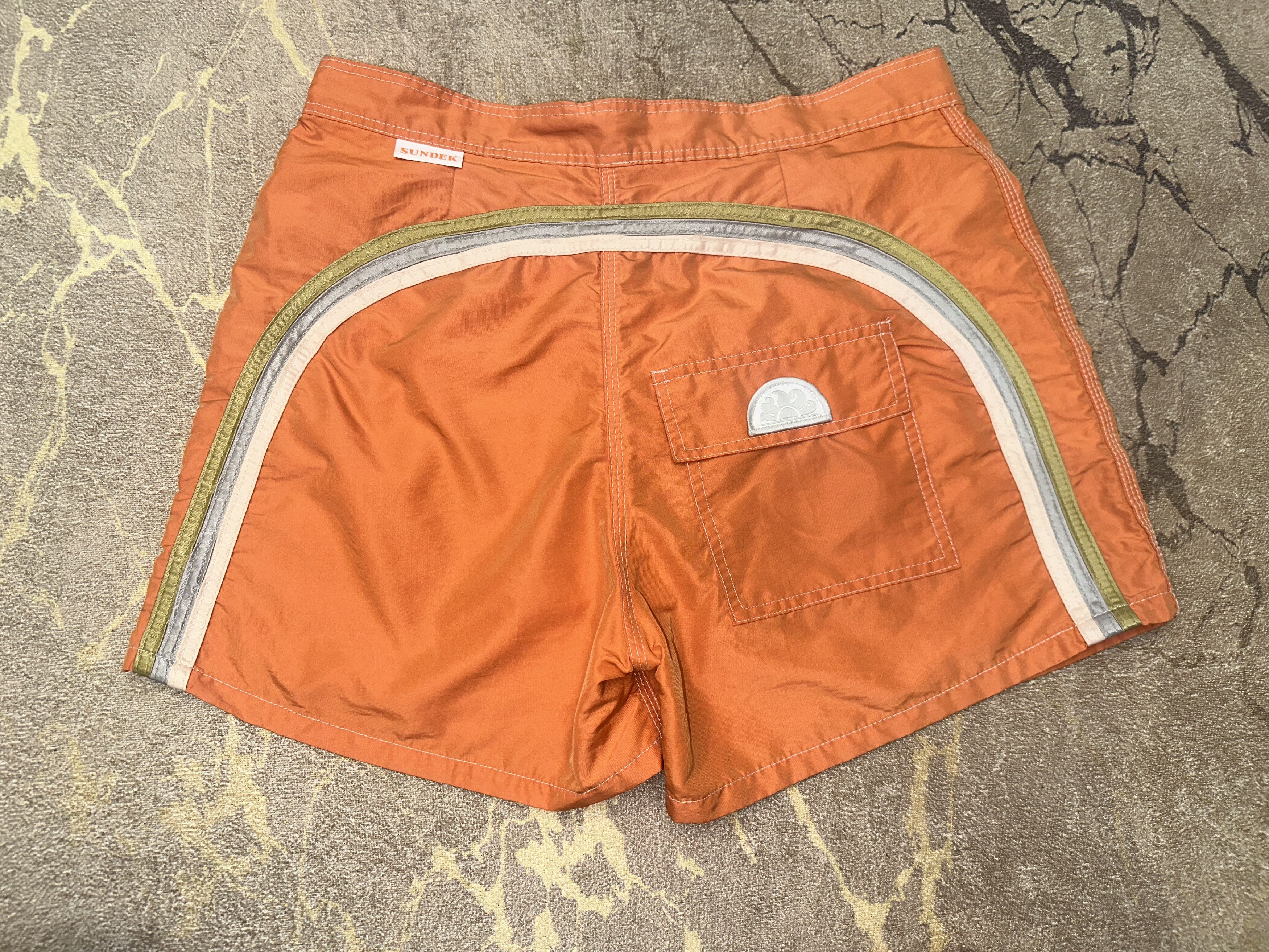 Sundek Metallic Sundek 31 Beach Board Shorts Trunks Bath Size 31 S Size US 31 - 11 Thumbnail