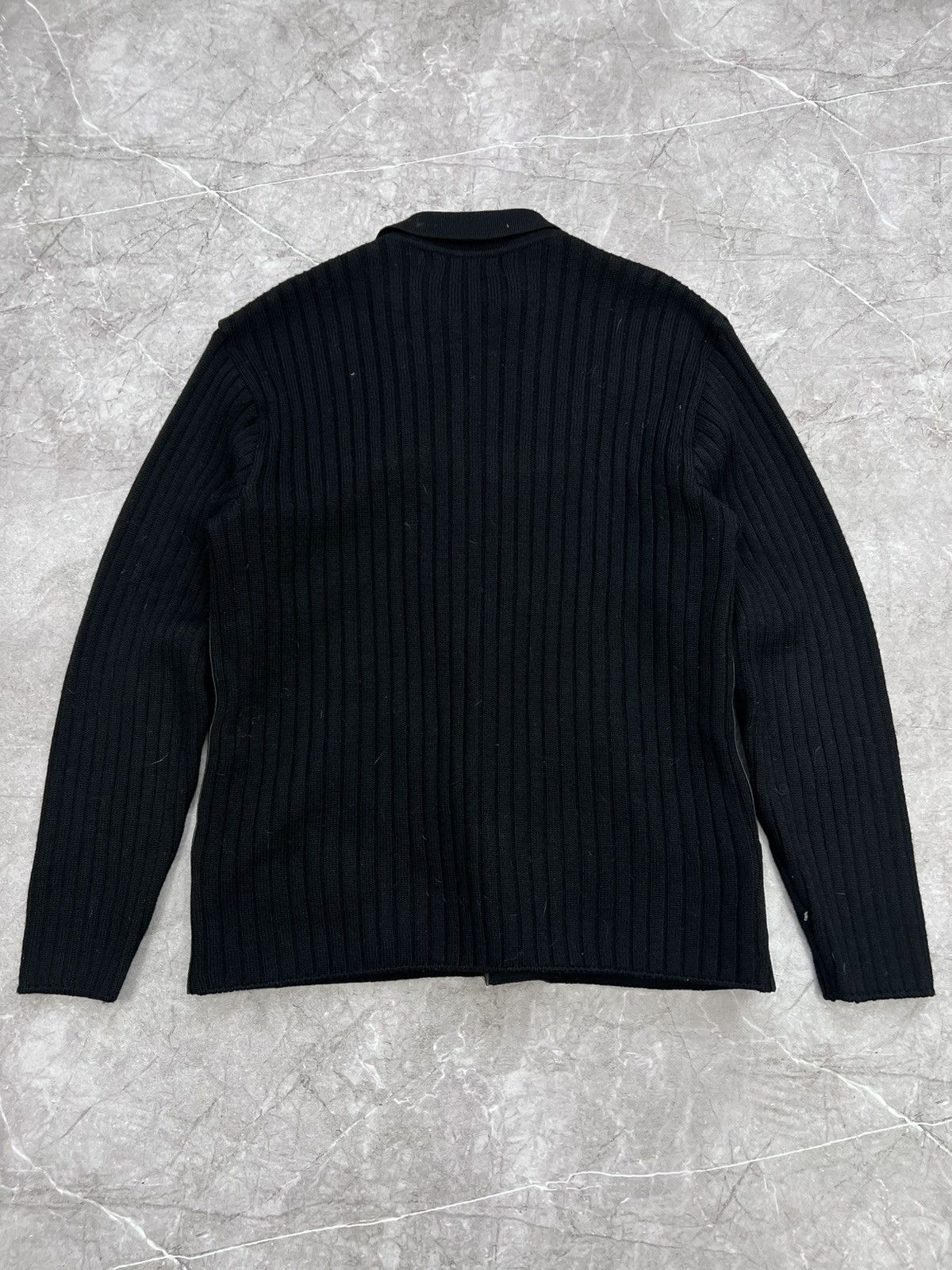Diesel × Vintage Diesel Vintage Center Logo Y2K Zip Sweatshirt Avant Garde Size US L / EU 52-54 / 3 - 9 Thumbnail