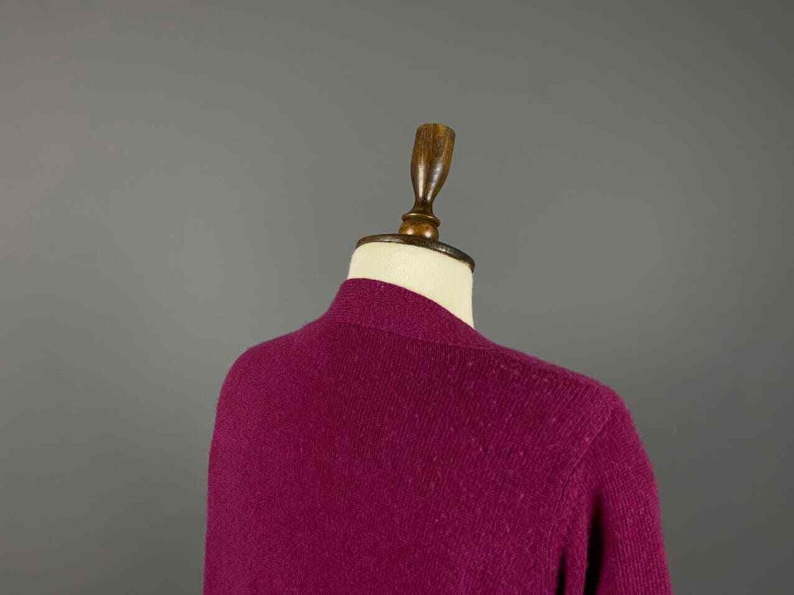Aspesi Aspesi Pink 70% Wool 30% Cashmere Cardigan Sweater Size M Size M / US 6-8 / IT 42-44 - 7 Thumbnail