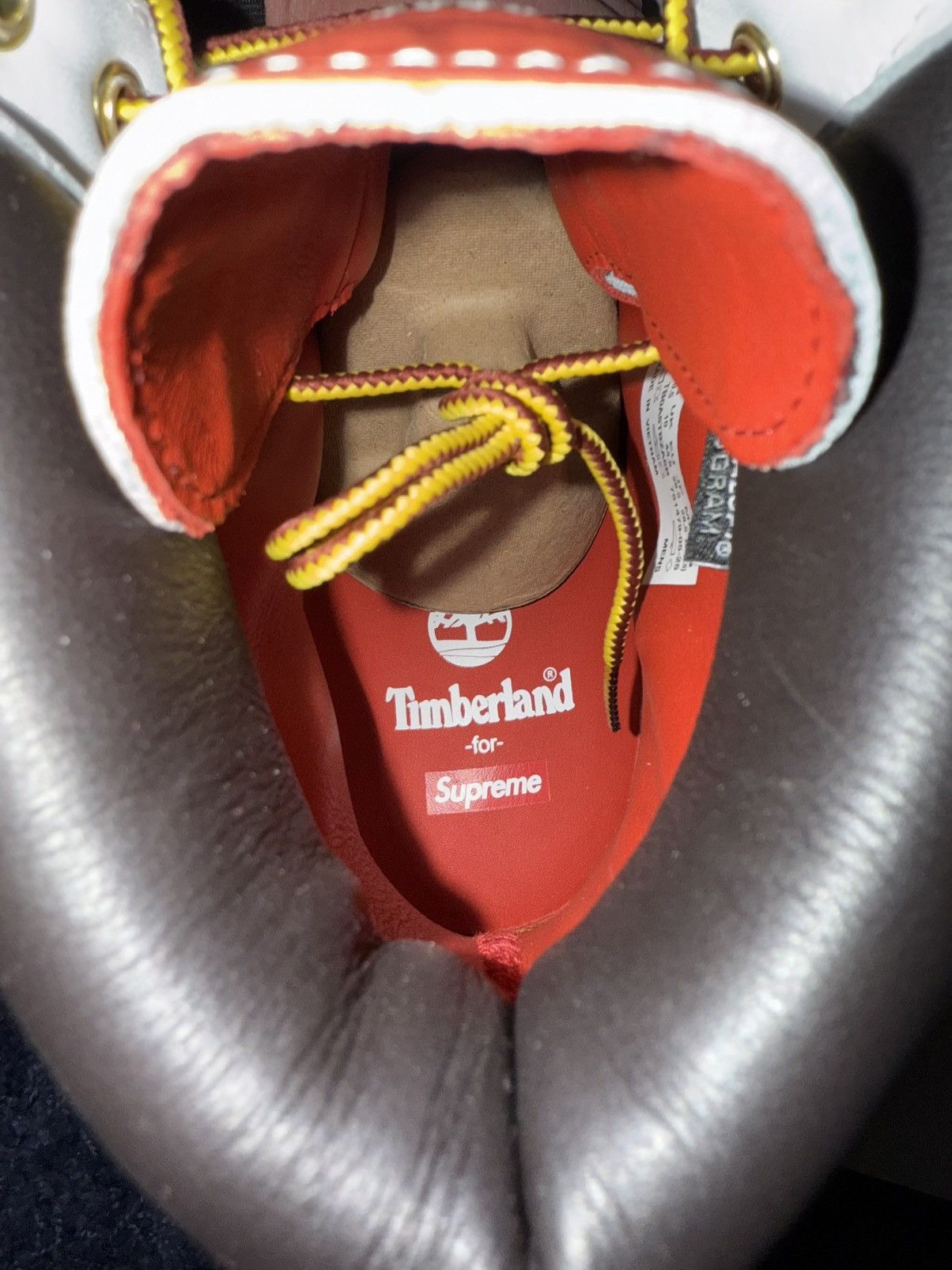 Supreme × Timberland Supreme X Timberland 6” Premium Waterproof Boot Size US 10.5 / EU 43-44 - 4 Thumbnail