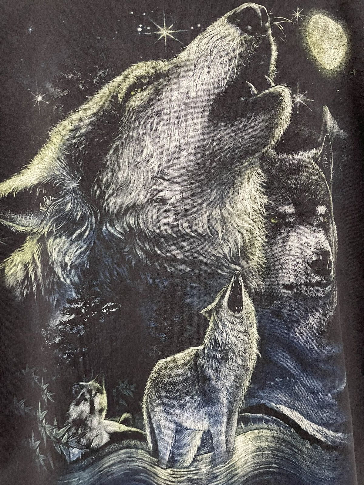 Vintage Vintage Y2K Wolf OVP Rock Chang Tee Size US M / EU 48-50 / 2 - 6 Thumbnail