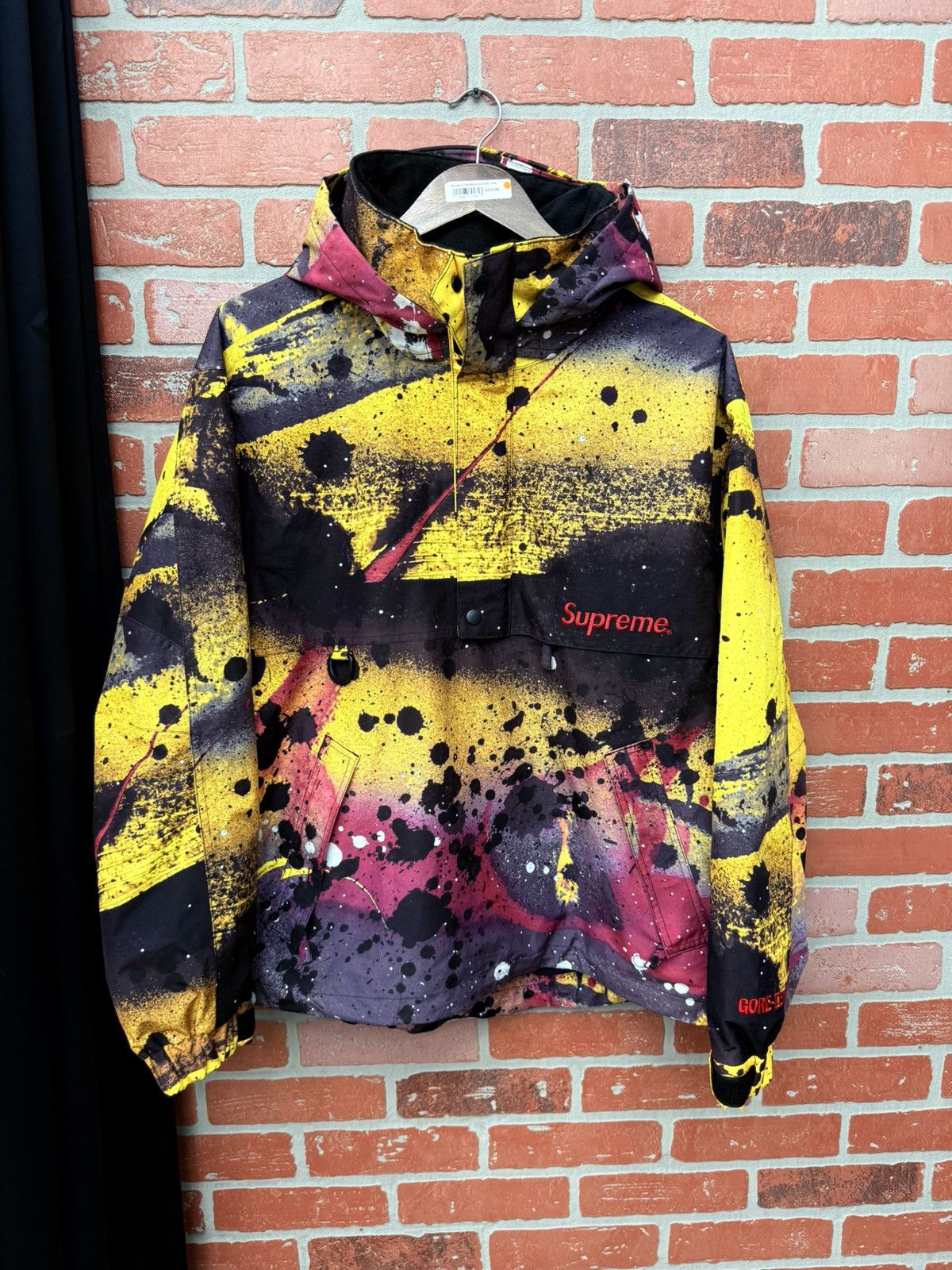 Supreme Supreme Gore-tex Stripe Hooded Jacket | Grailed