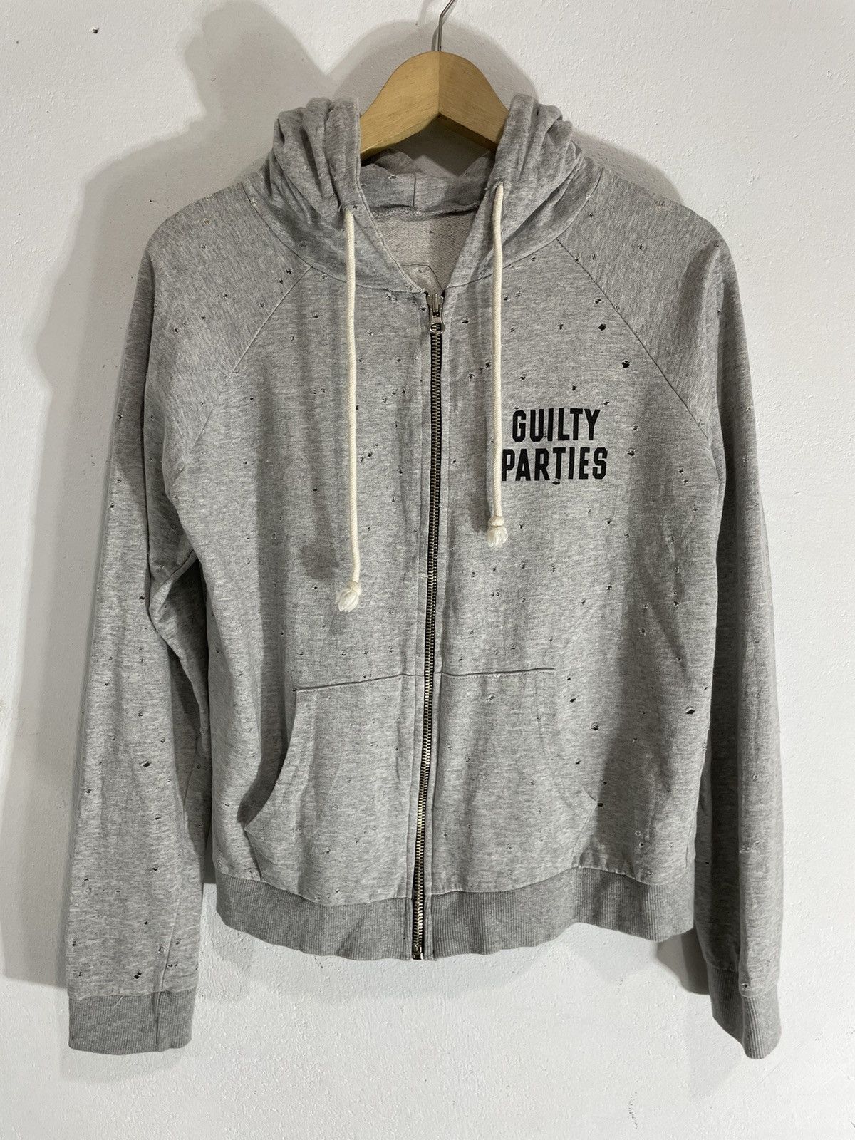 Hysteric Glamour Japanese Guilty Parties Distressed hoodie Size US S / EU 44-46 / 1 - 4 Thumbnail